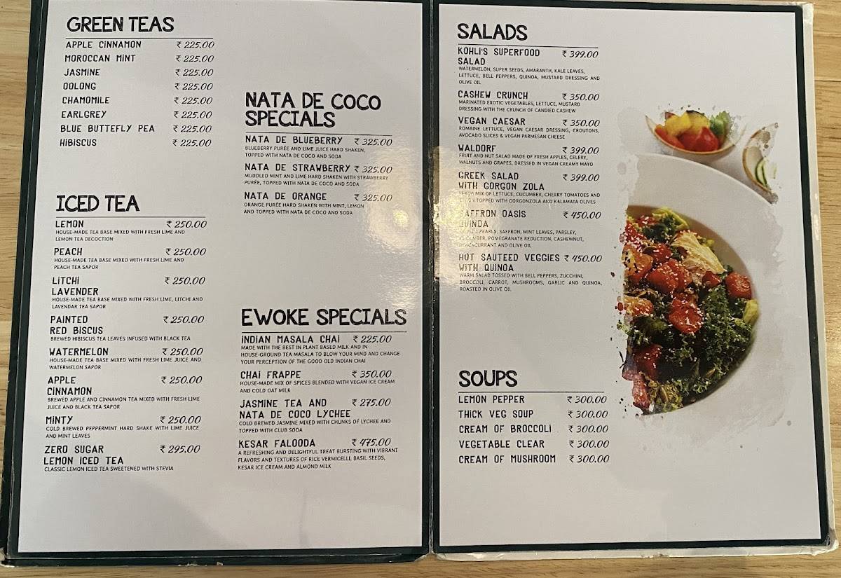 e'woke menu