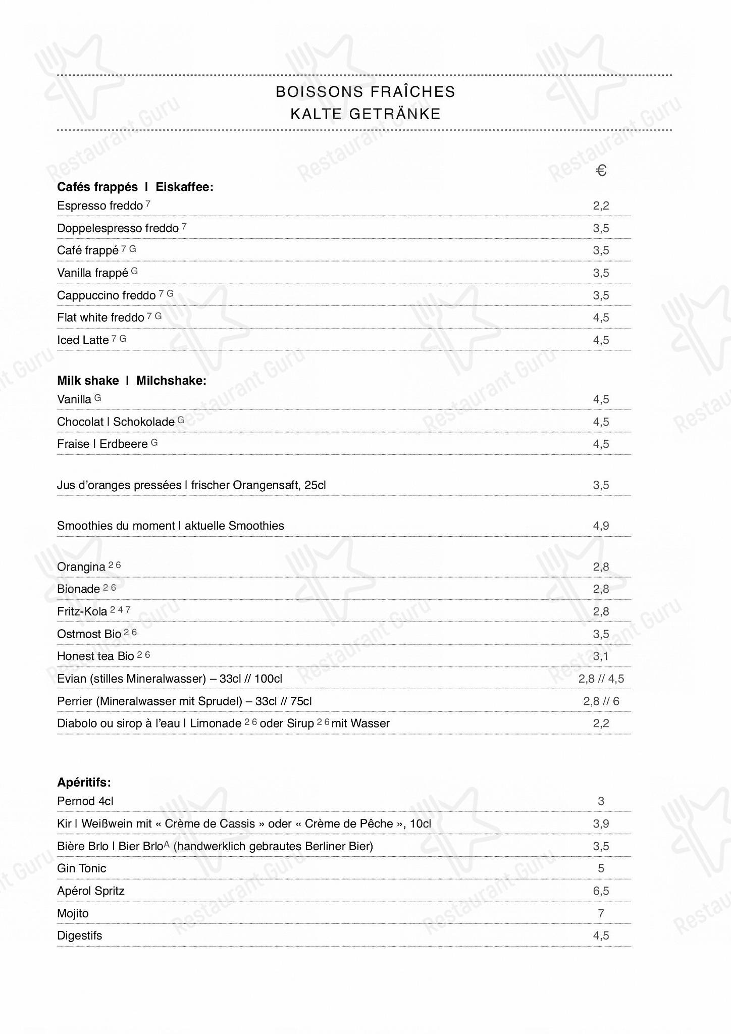 Menu At Le Belfort Cafe Berlin menu-at-le-belfort-cafe-berlin