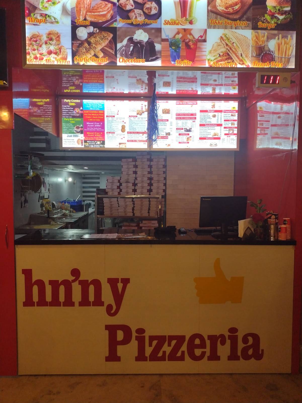hnny pizzeria menu