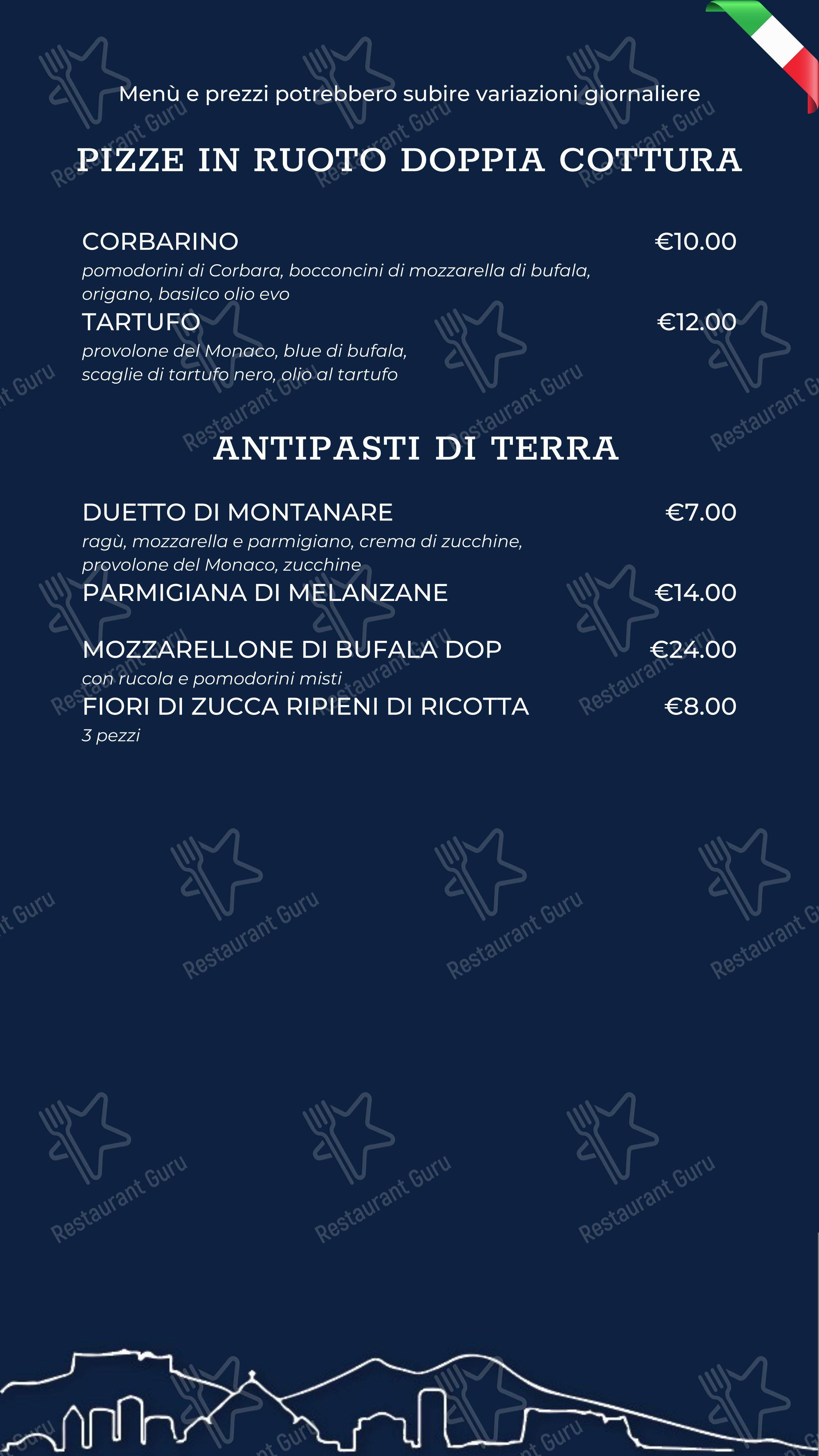 Menu di antonio & antonio - Menu