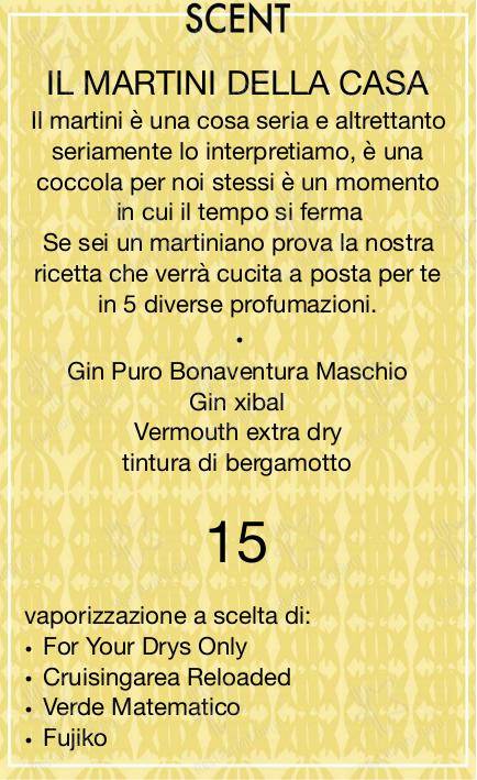 Основное меню per Checchino dal 1887 ristorante