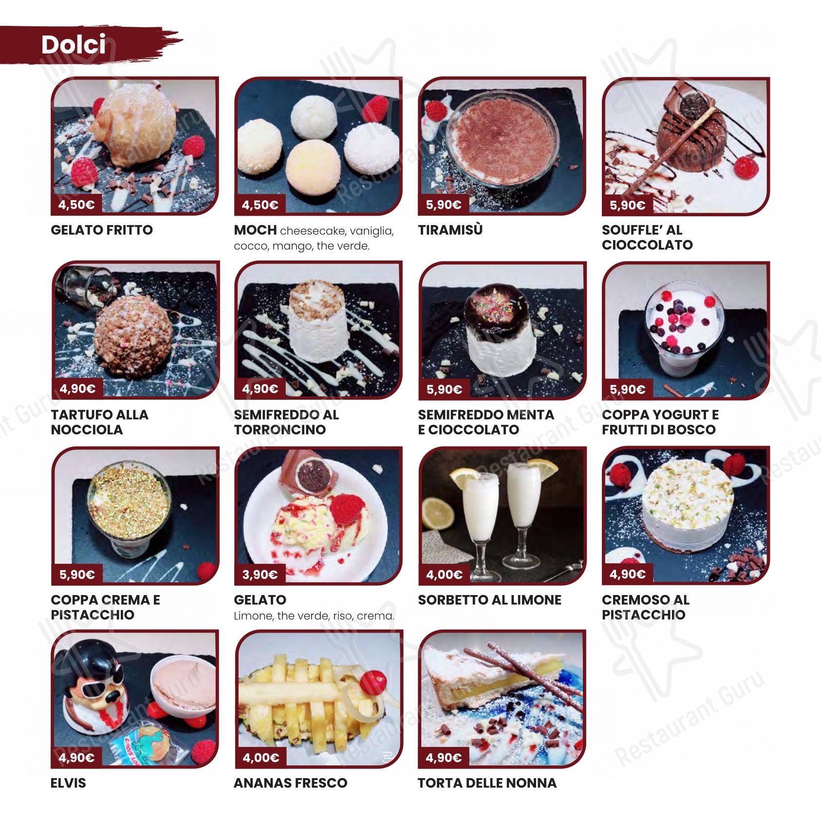 Menu di Hikari Sushi - Menu