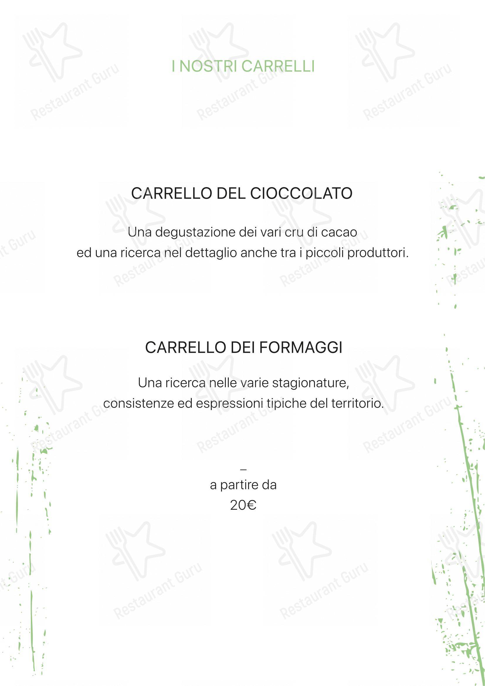 Menu bar per Ilario Vinciguerra Restaurant in Gallarate