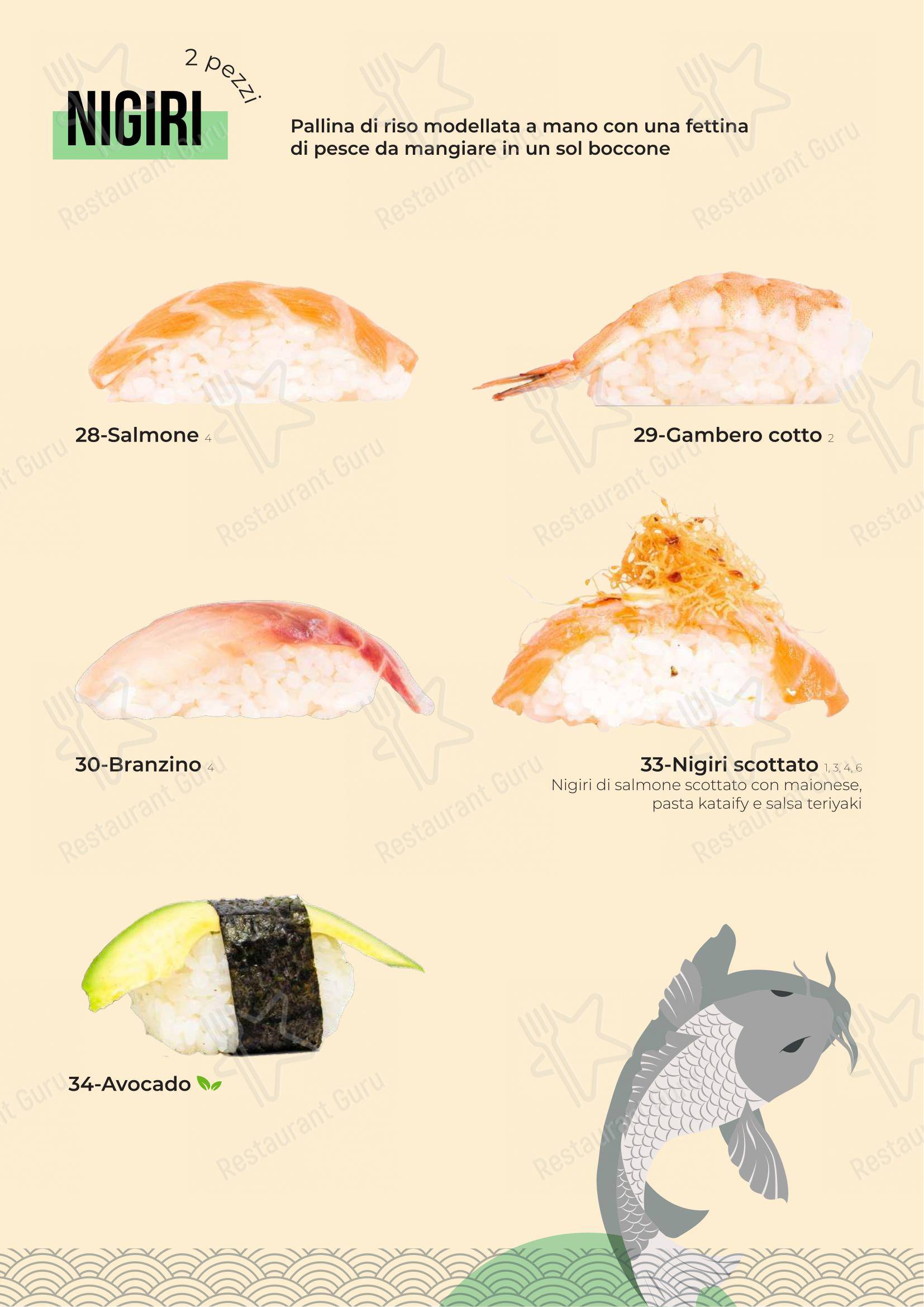 菜单 per Long Sushi & Cocktails in Arese