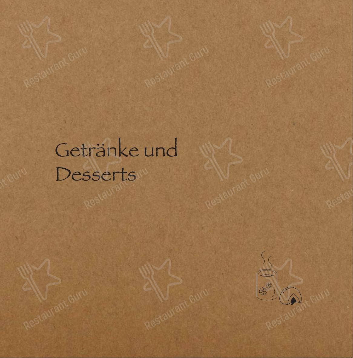 Menu per Minine ristorante