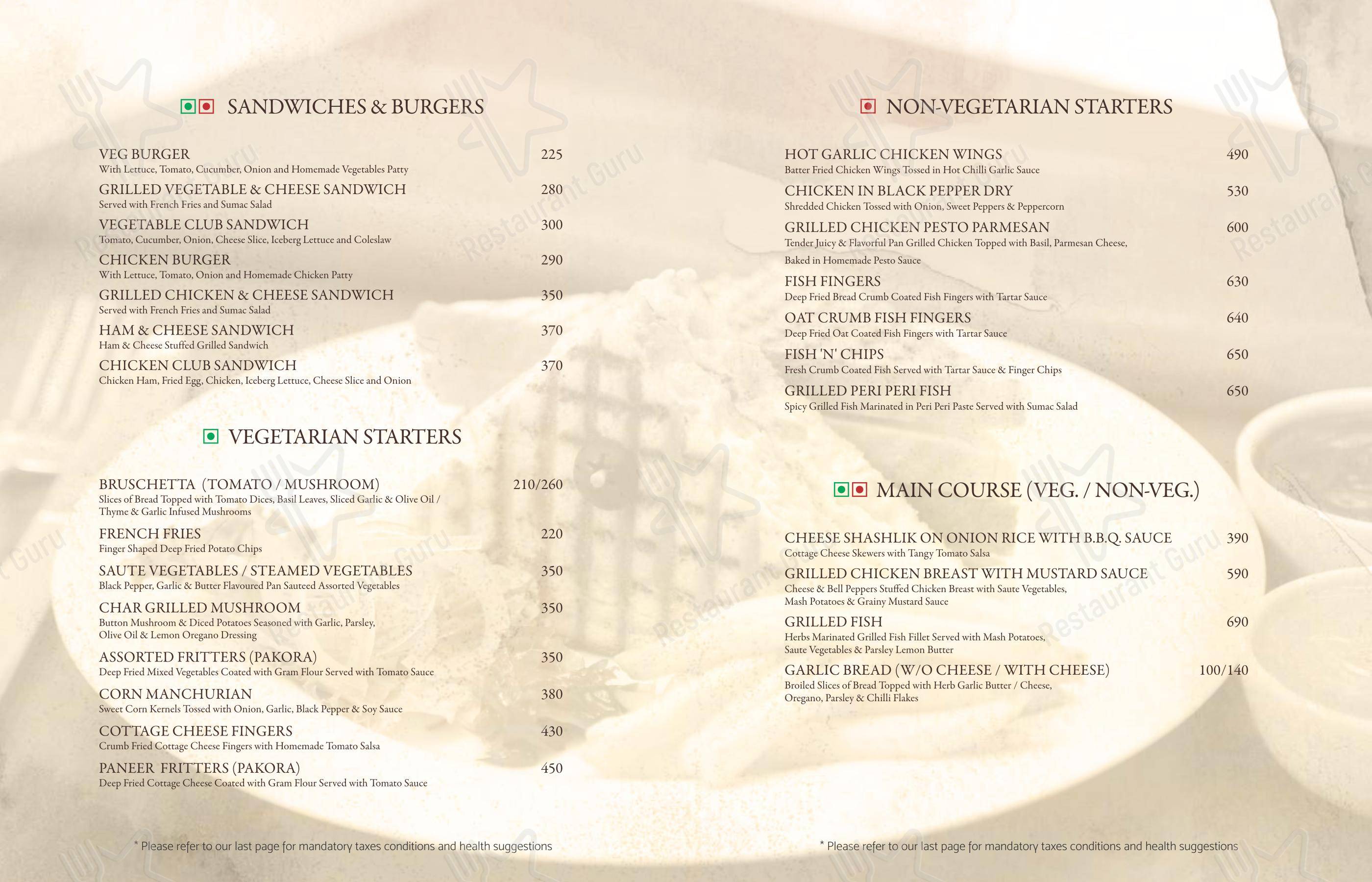 PunChin in Sahibzada Ajit Singh Nagar - Menu