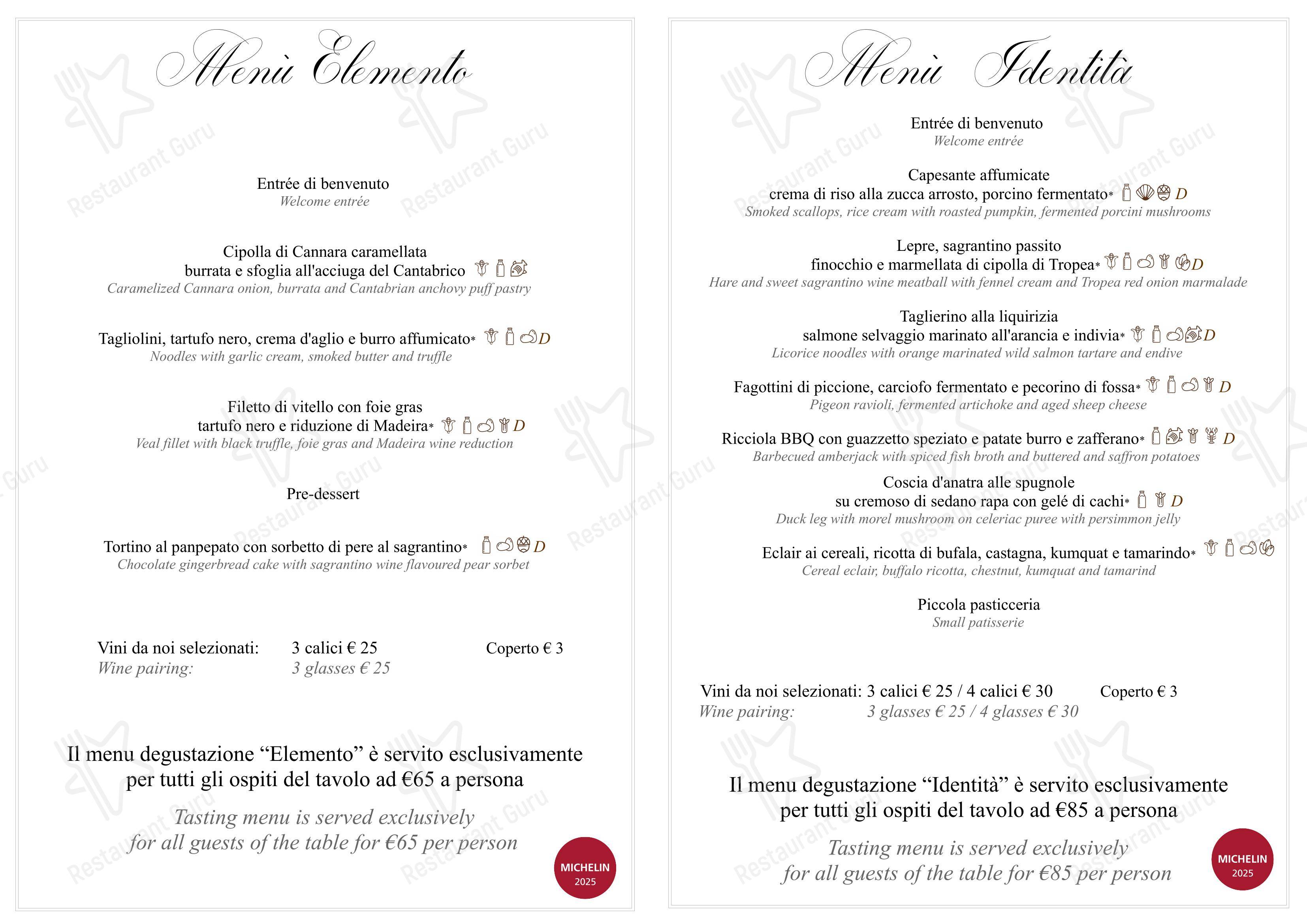 Menu per Ristorante I Rodella in Deruta