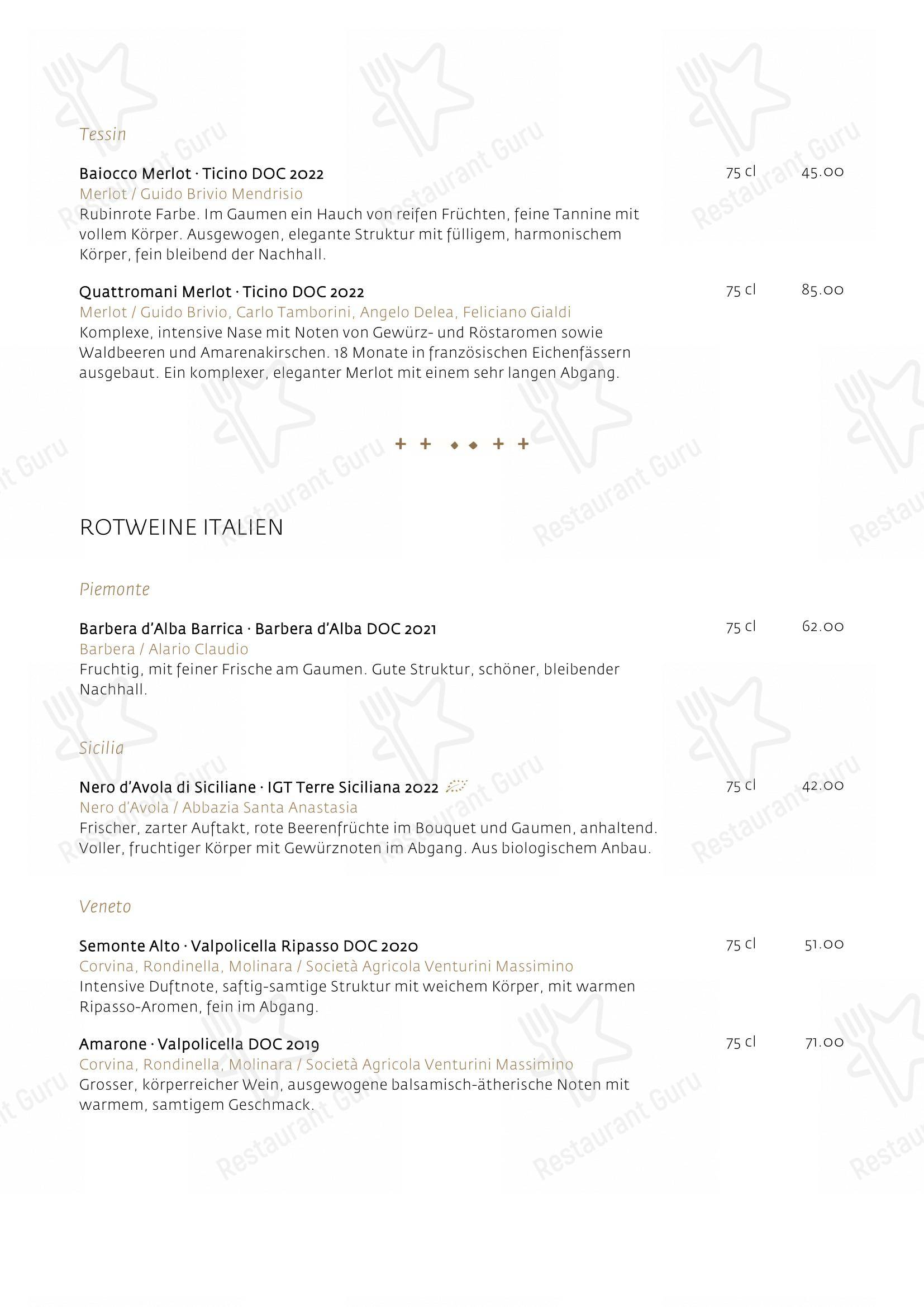 Menu bar per Schüür · Restaurant & Kultur in Steffisburg