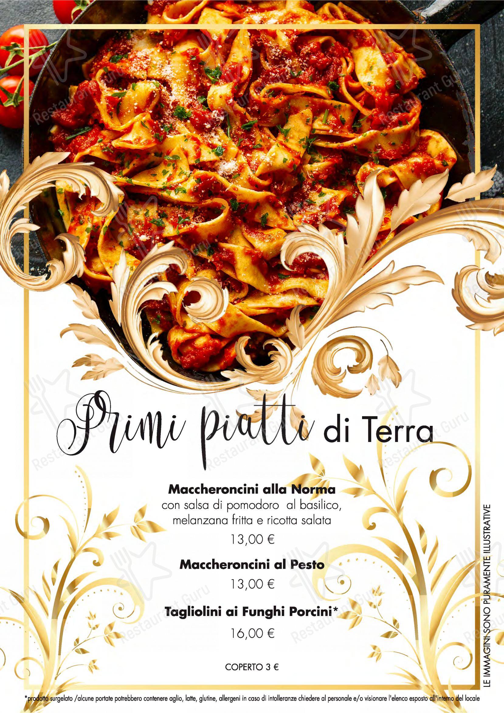 Menu per Seminara Restaurant in Viverone