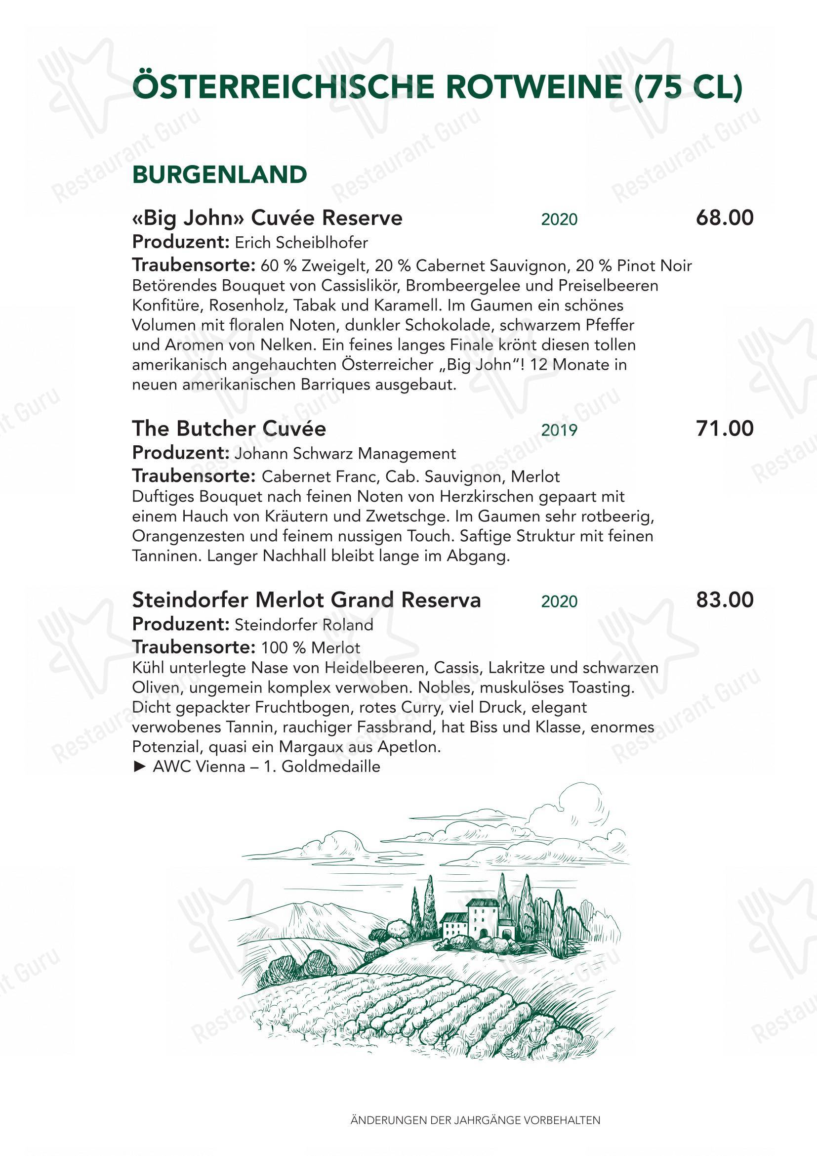 Menu di Türmli Restaurant & Pizzeria - Крафт меню