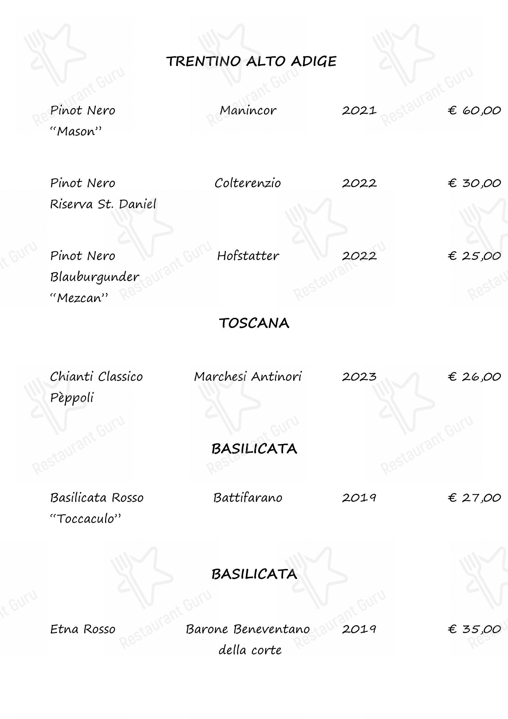 Menu di 4 Ciance - Детское