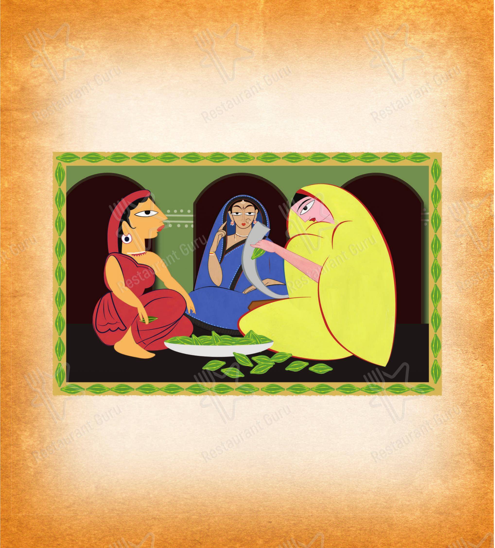 菜单 for the 6 Ballygunge Place Thali restaurant