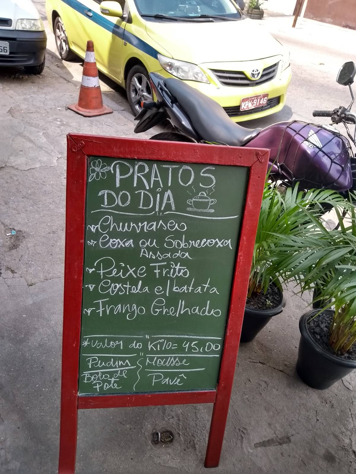 Aconchego do Engenho Novo cardápio