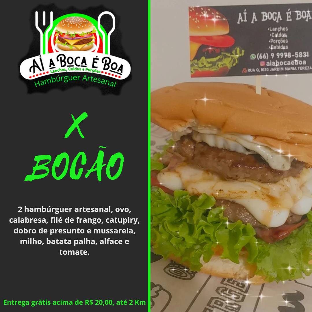 . cardápio