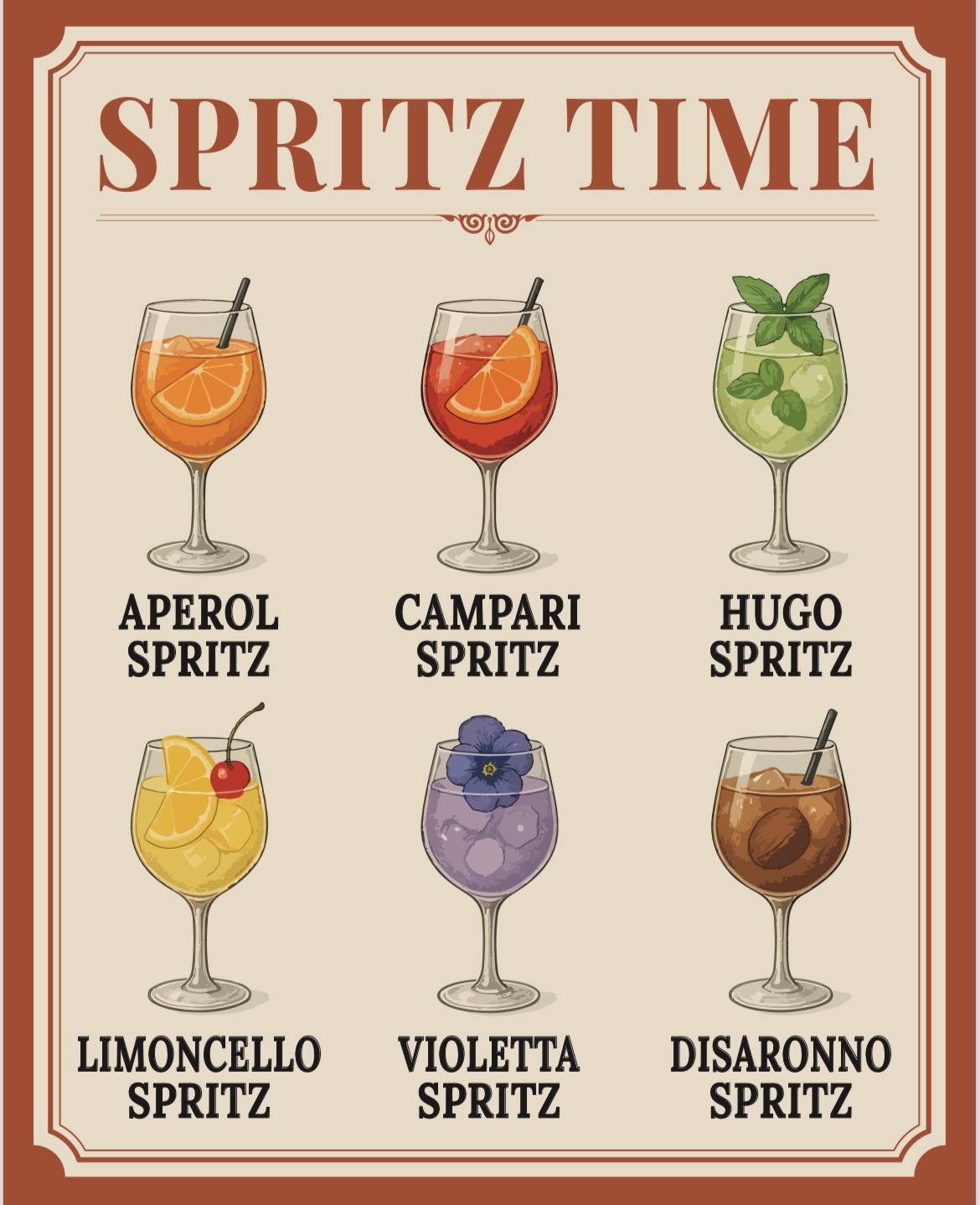 Menu di Al Biscione Cafė 1965 - CIBO e VINI 