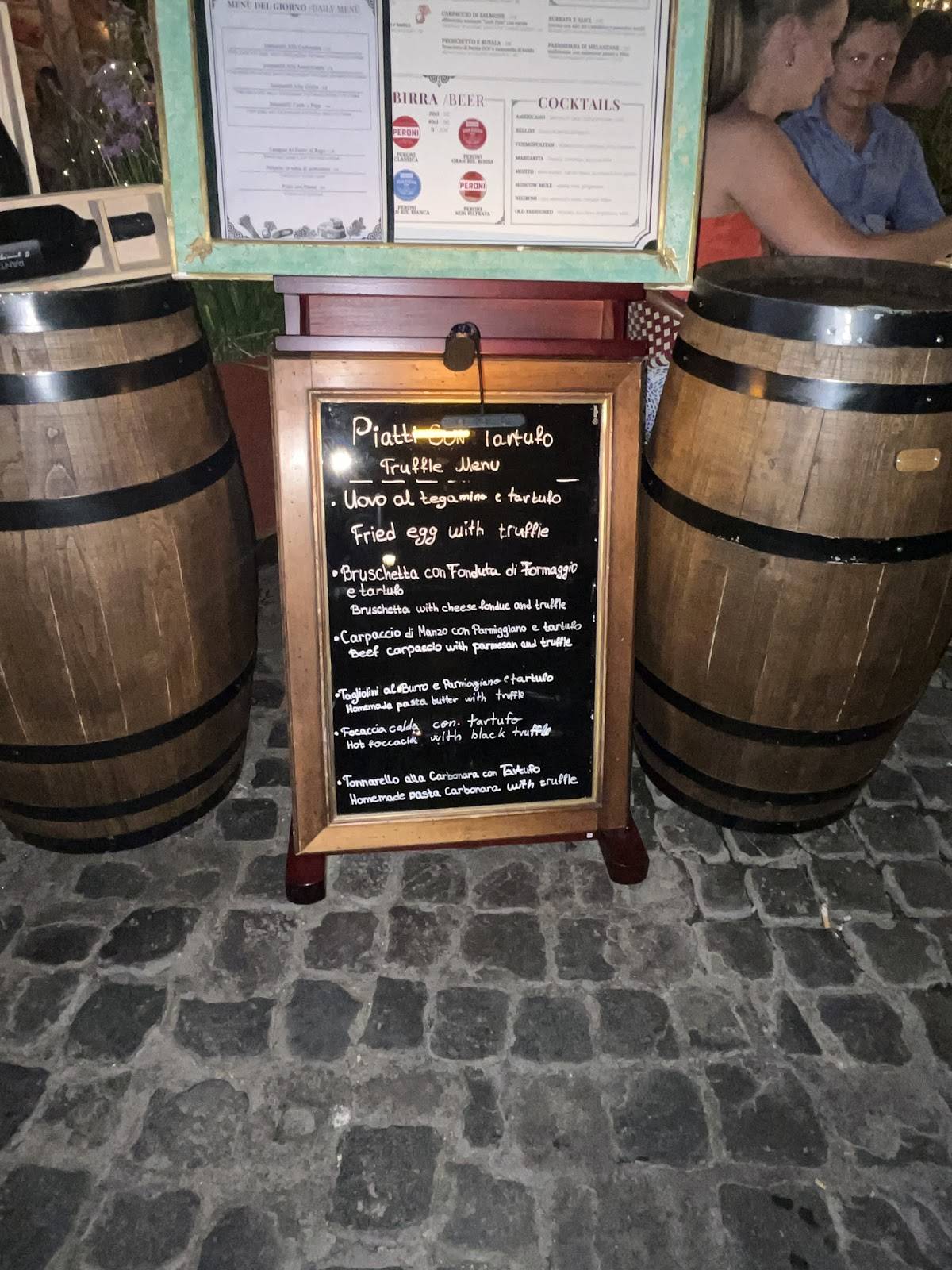 Menu di Al Biscione Cafė 1965 - CIBO e VINI 
