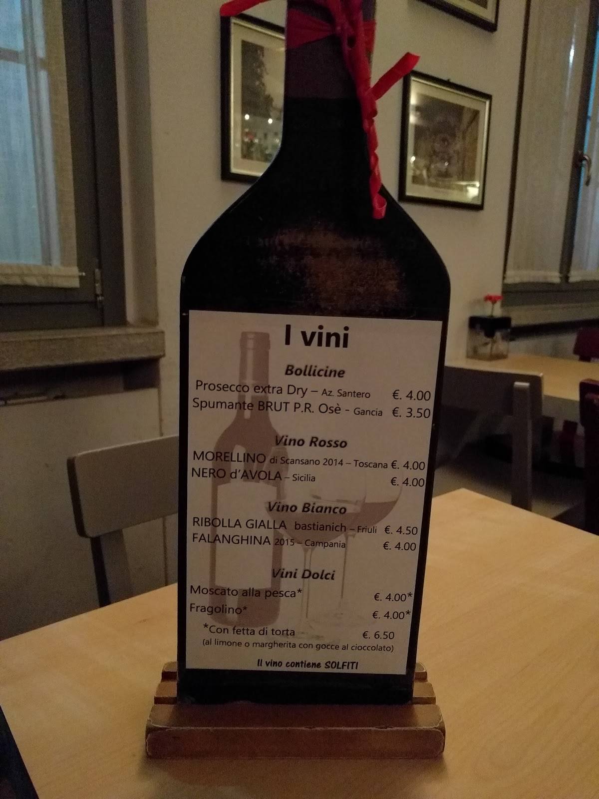 Menu di Al Canevone 2.0 • Wine & Lounge Bar 