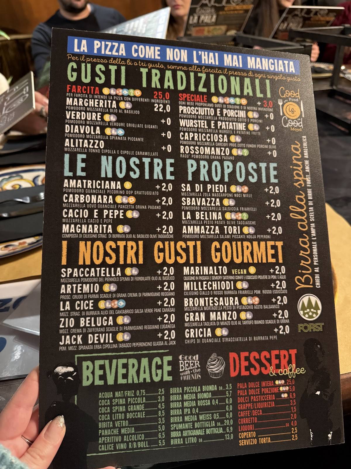 Menu di Alto Pizza Factory - Segrate 