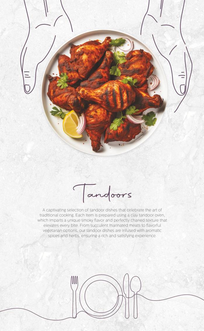 Rainfall Restaurant menu