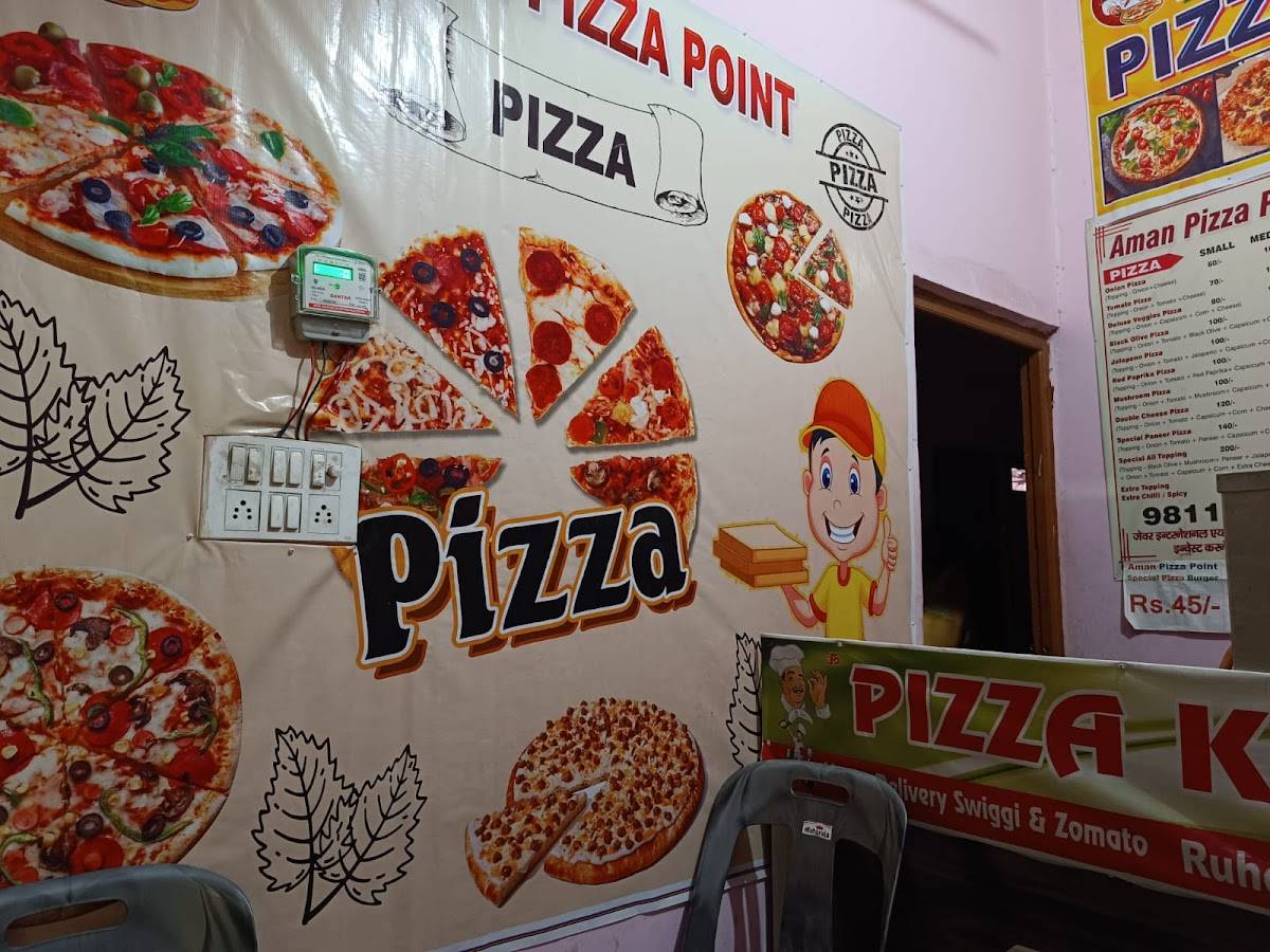 Aman Pizza Point menu