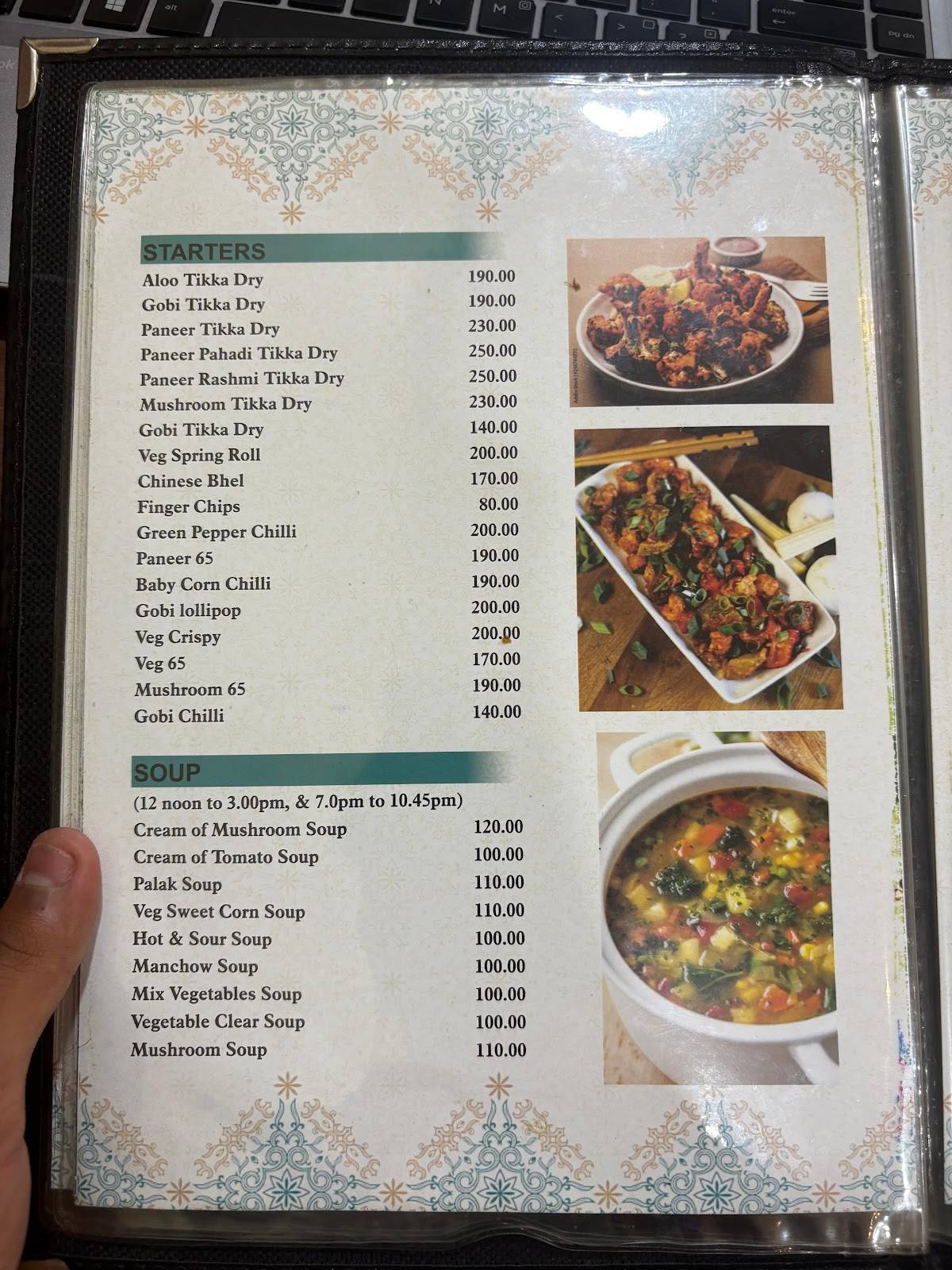 Annapurna Pure Veg Family Restaurant menu