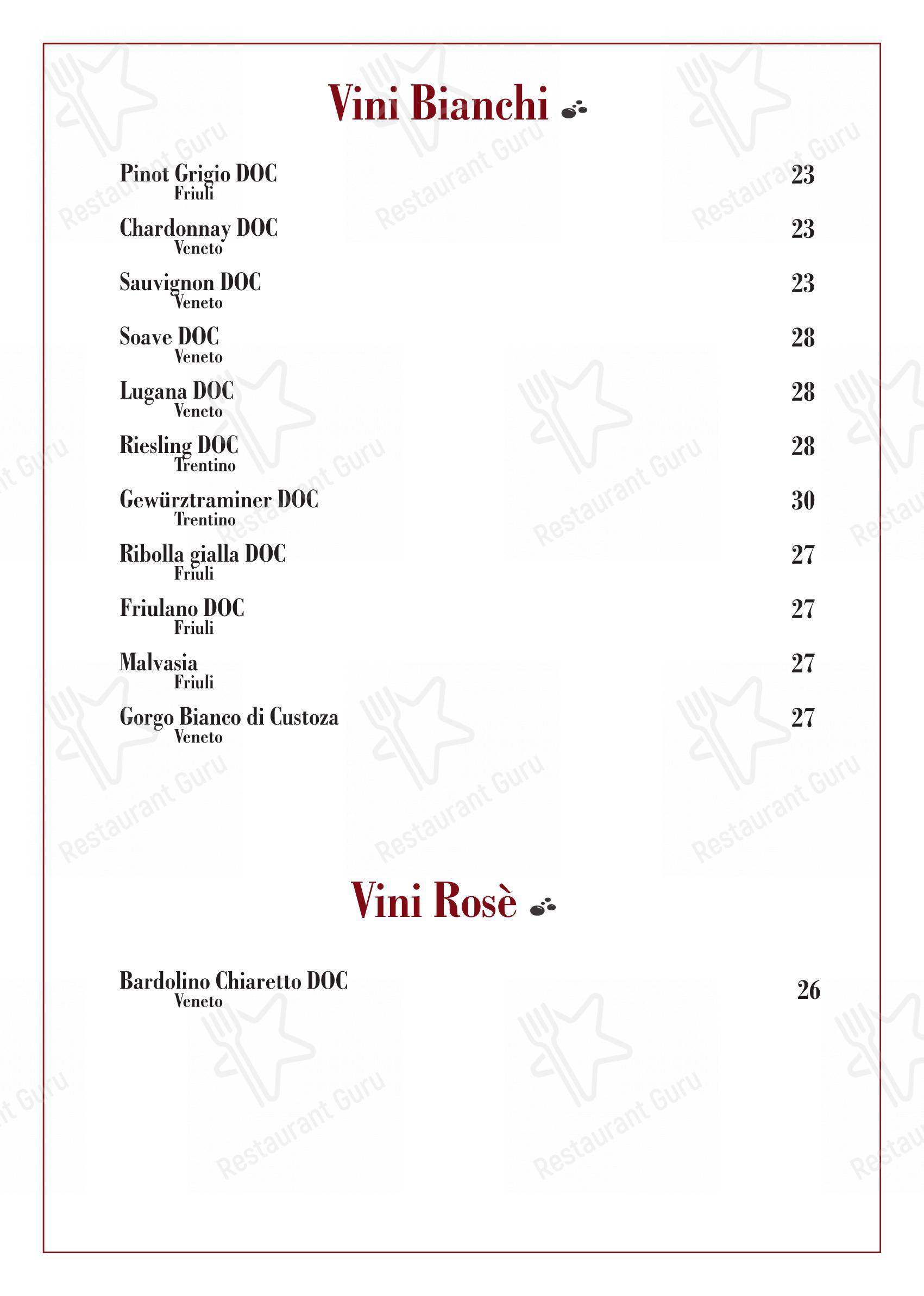 Menu per Antico Gatoleto Ristorante Pizzeria pizzeria