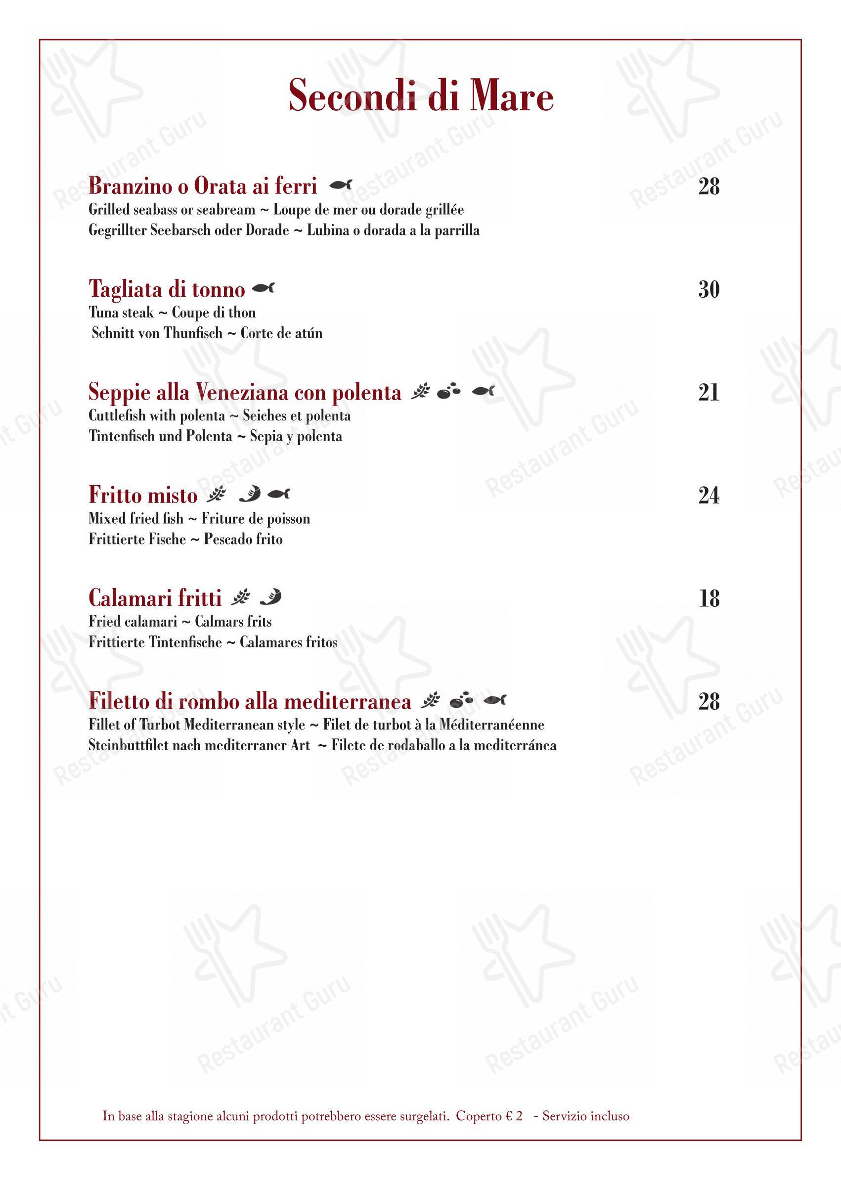 Menu per Antico Gatoleto Ristorante Pizzeria pizzeria