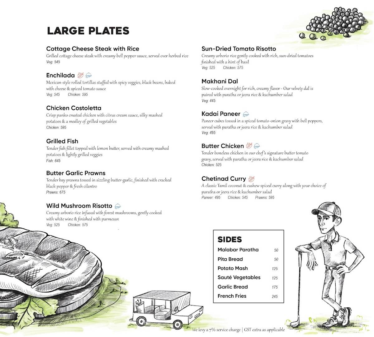 Appetito menu