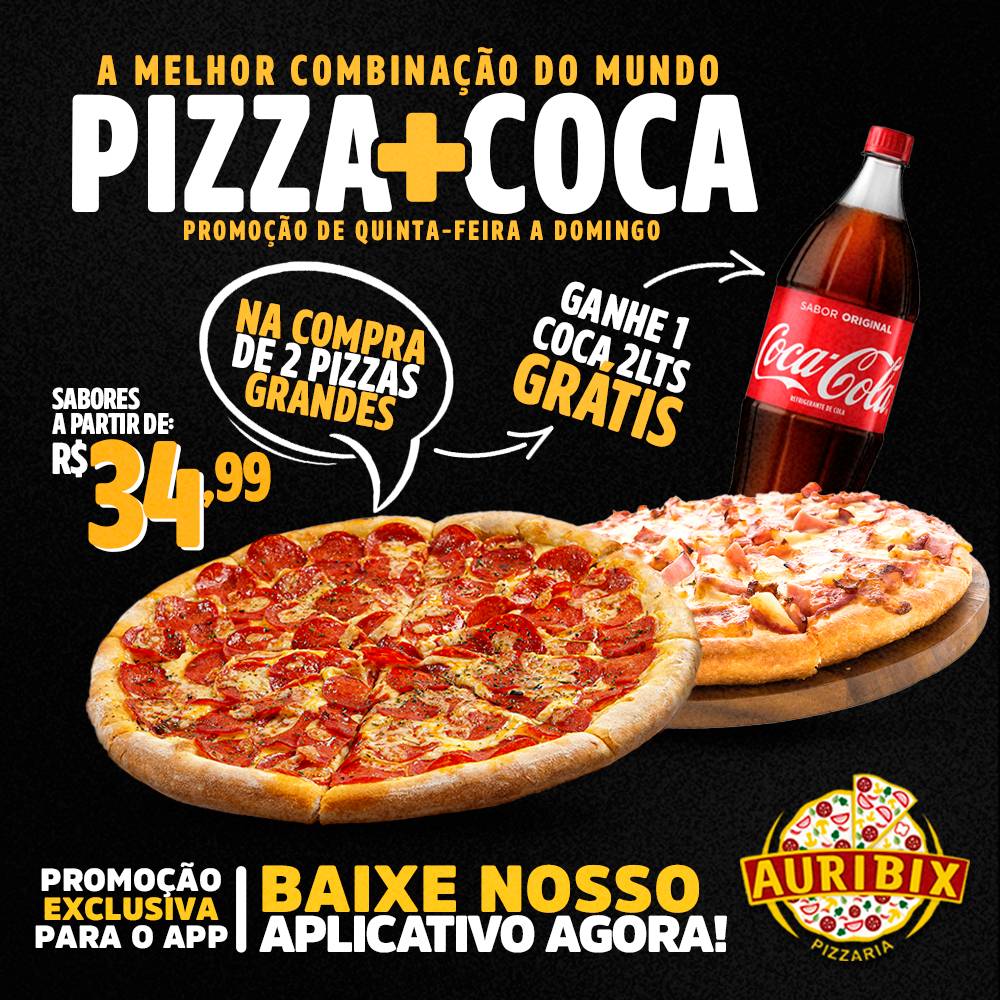 Auribix Pizzaria - Pizzaria Auribix - Pizzaria em Salto cardápio