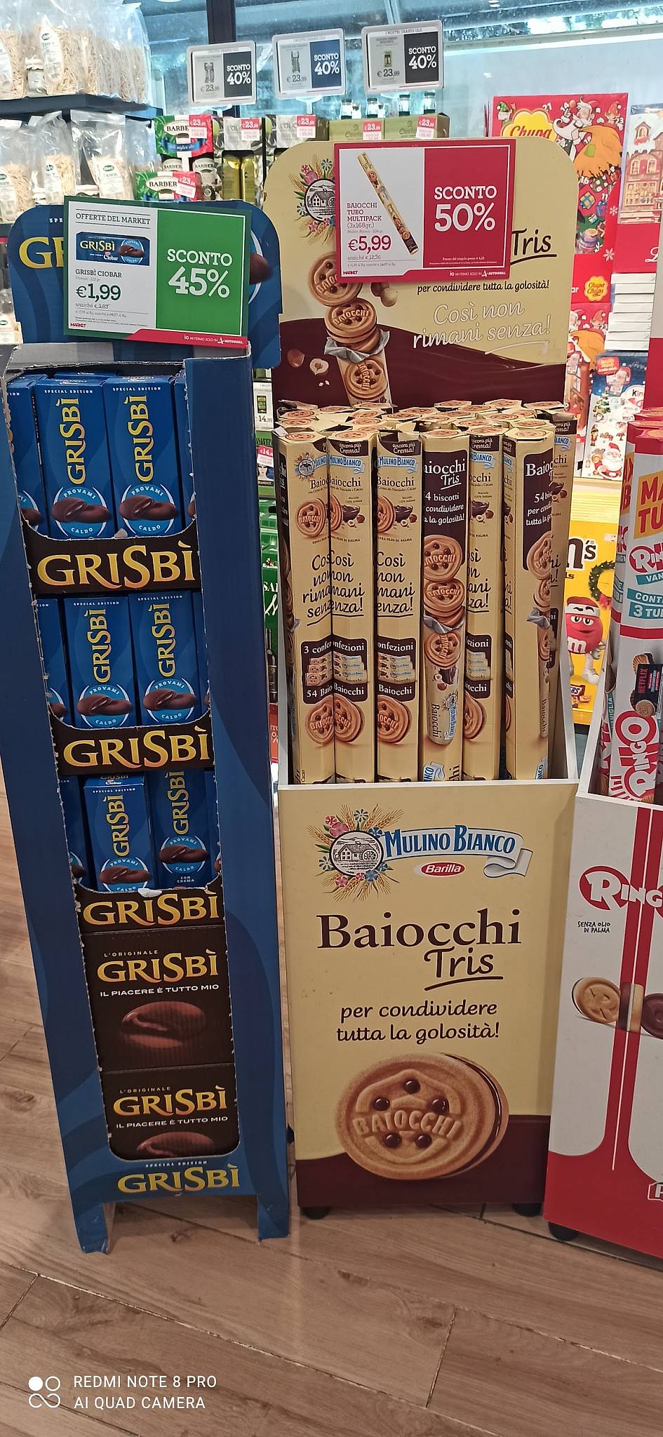 Menu di Autogrill 