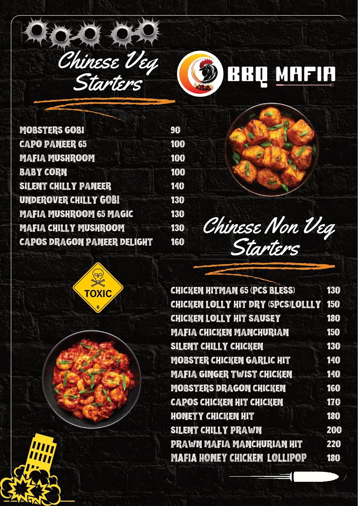 BBQ Mafia Electronic City menu