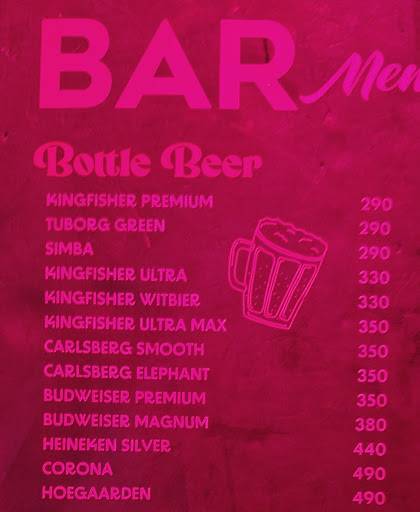 BLURRED menu