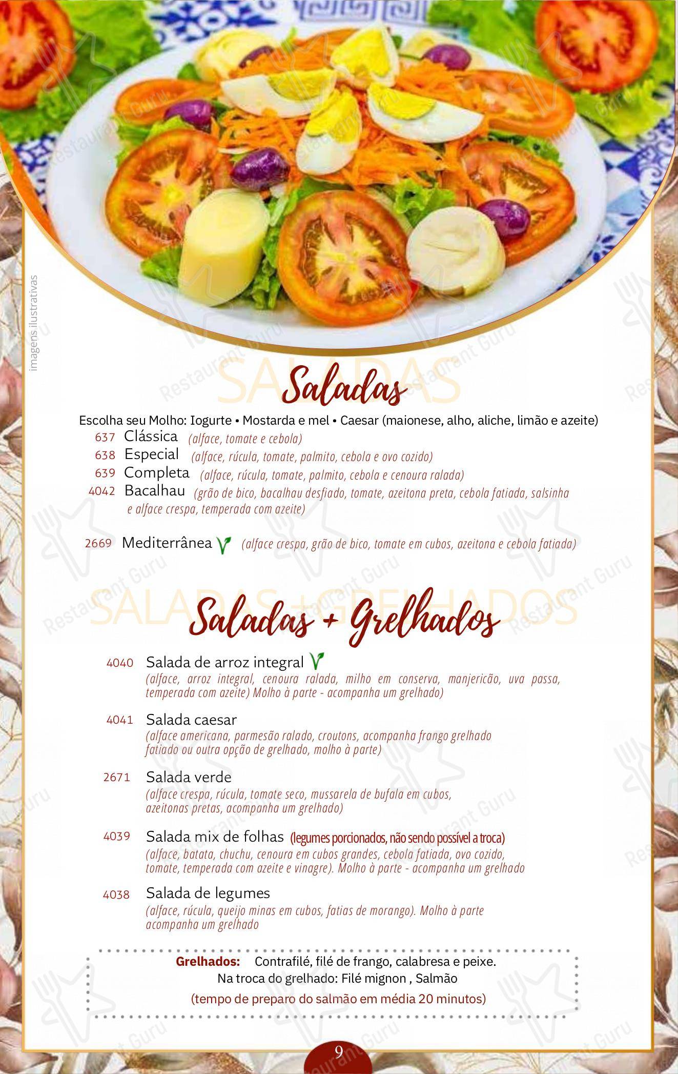 Ночное меню para Panificadora Vila Monumento em São Paulo