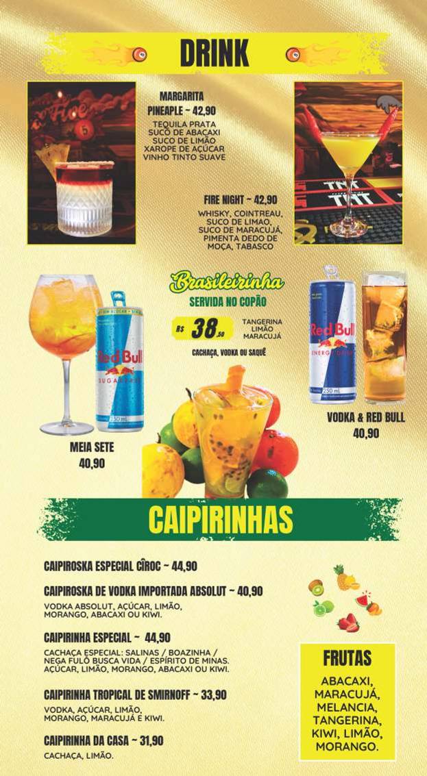 Ball Five Augusta cardápio