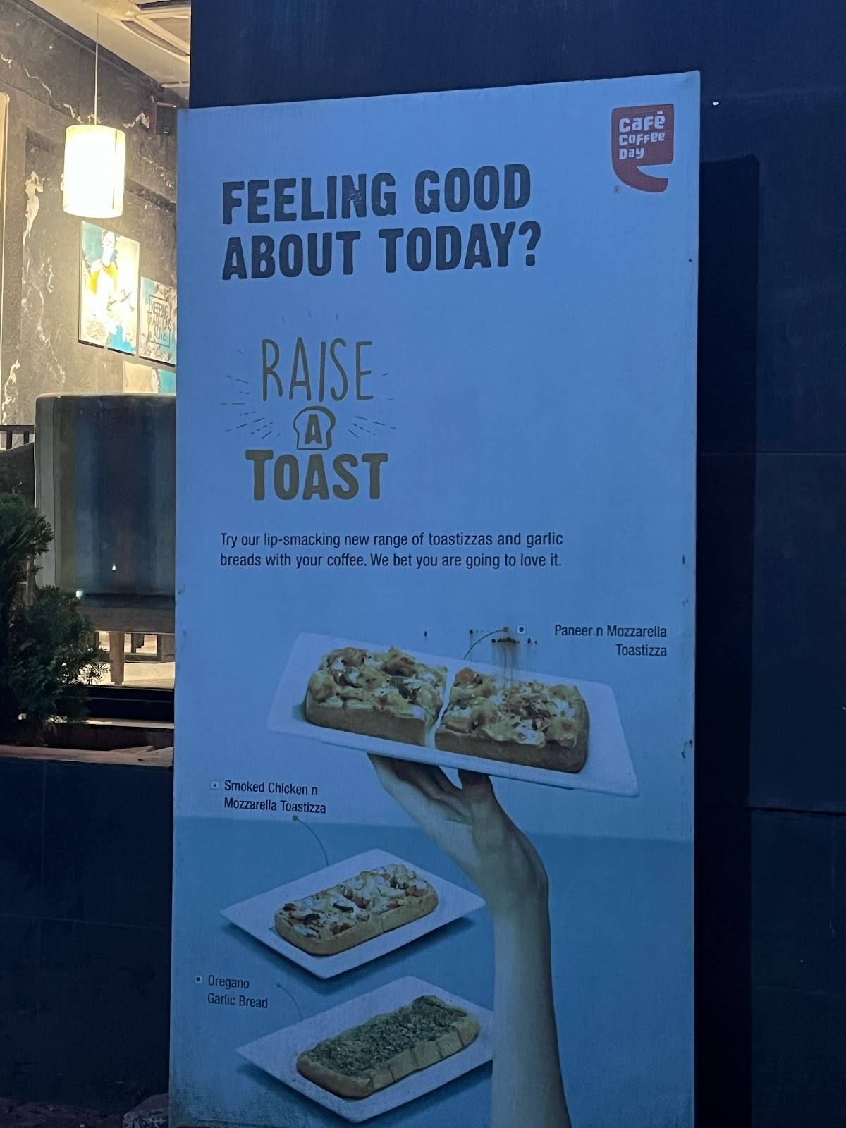 Cafe Coffee Day menu