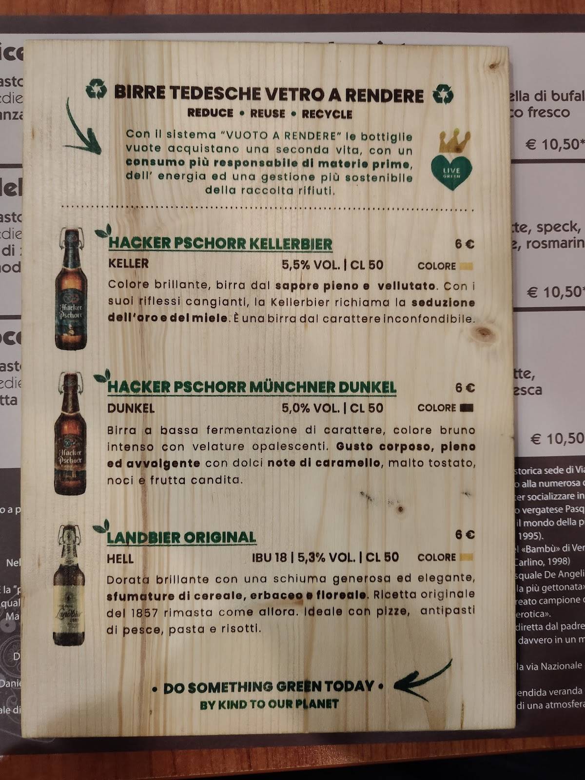 Menu di Bambu' 