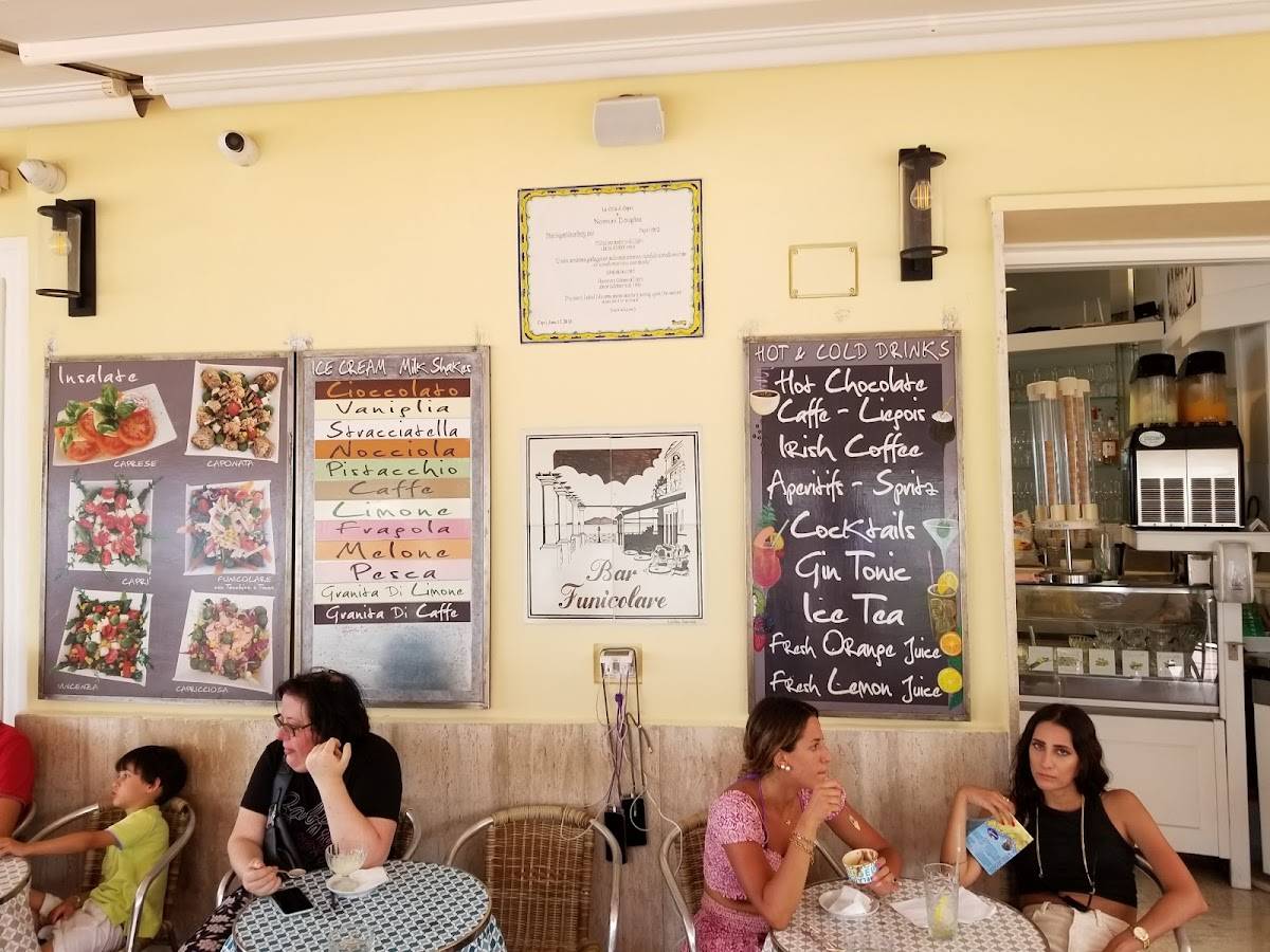 Menu di Bar Funicolare 