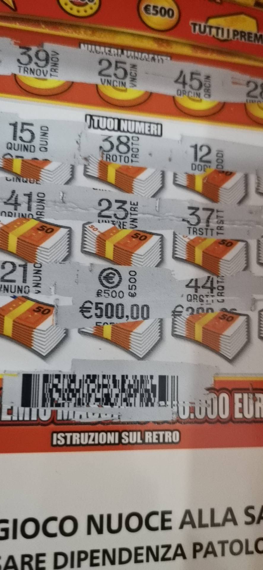 Menu di Gemelli 