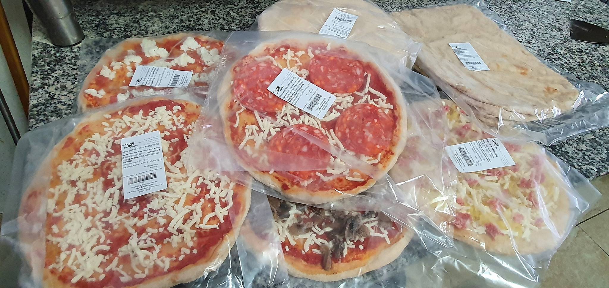 Menu di Max'e Pizza e Basi Pizza 