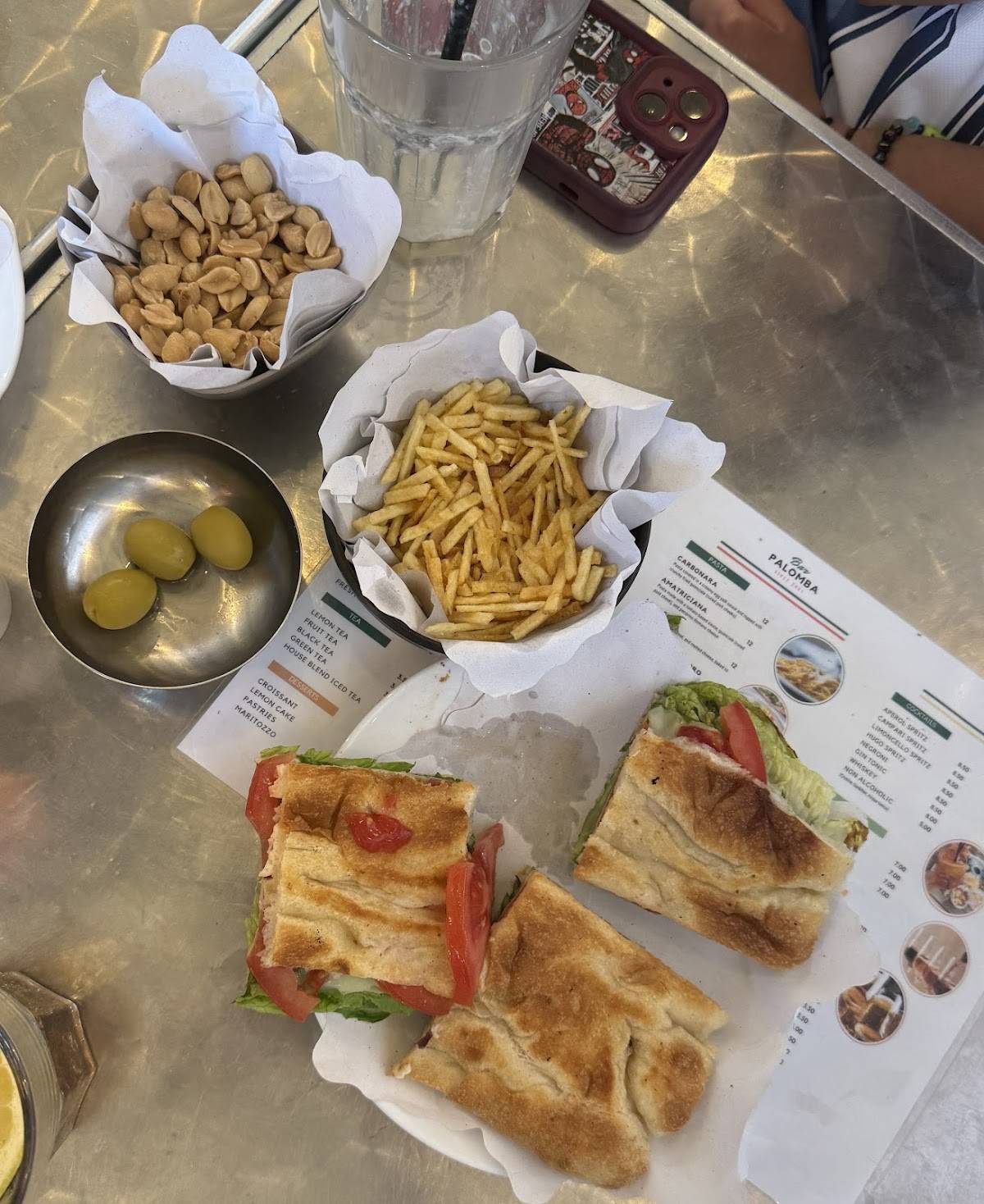Menu di Bar Palomba 