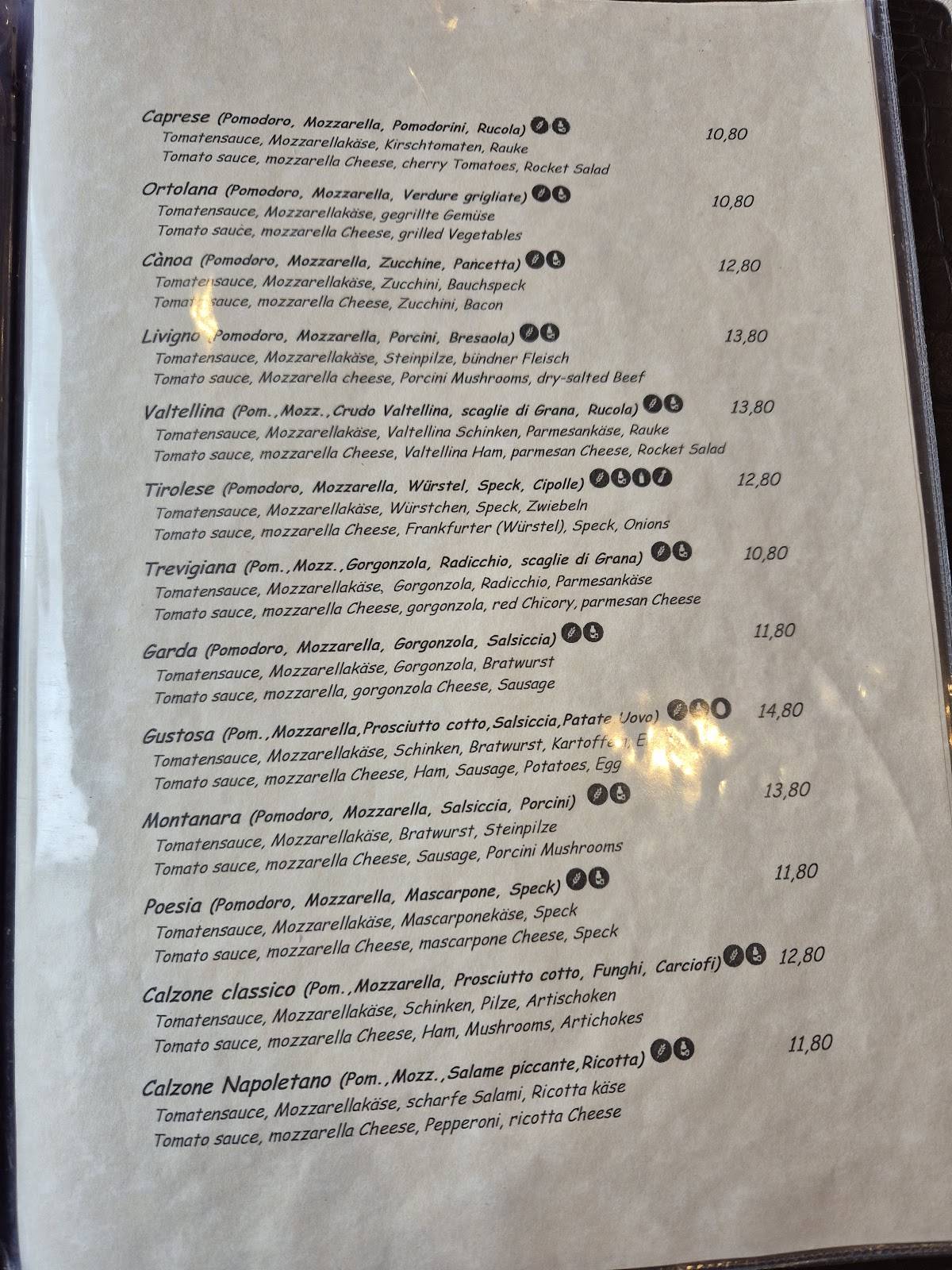 Menu di Cànoa 