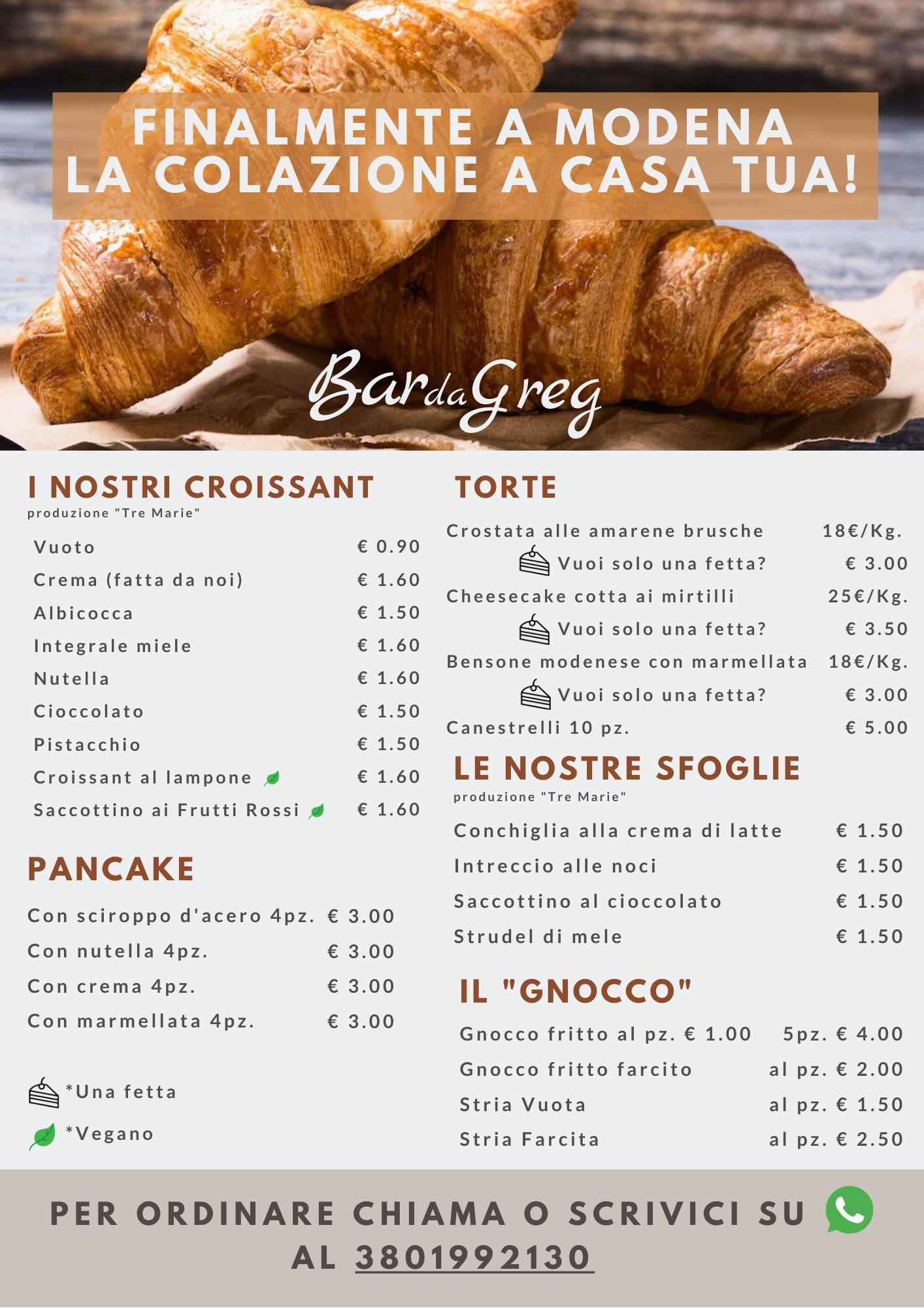 Menu di Bar Demba 