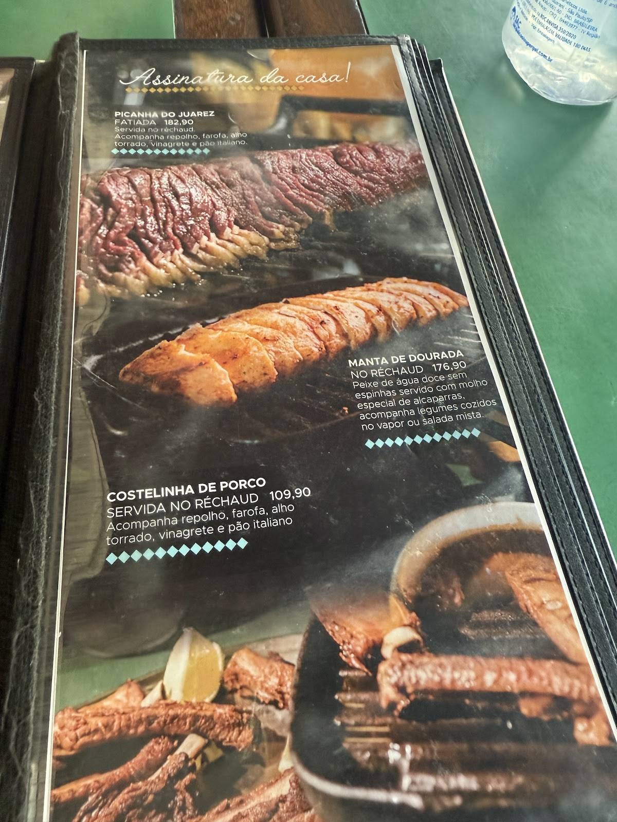 Bar do Juarez Itaim Bibi: Chopp, Picanha, Feijoada, Almoço, Drinks, Delivery SP cardápio