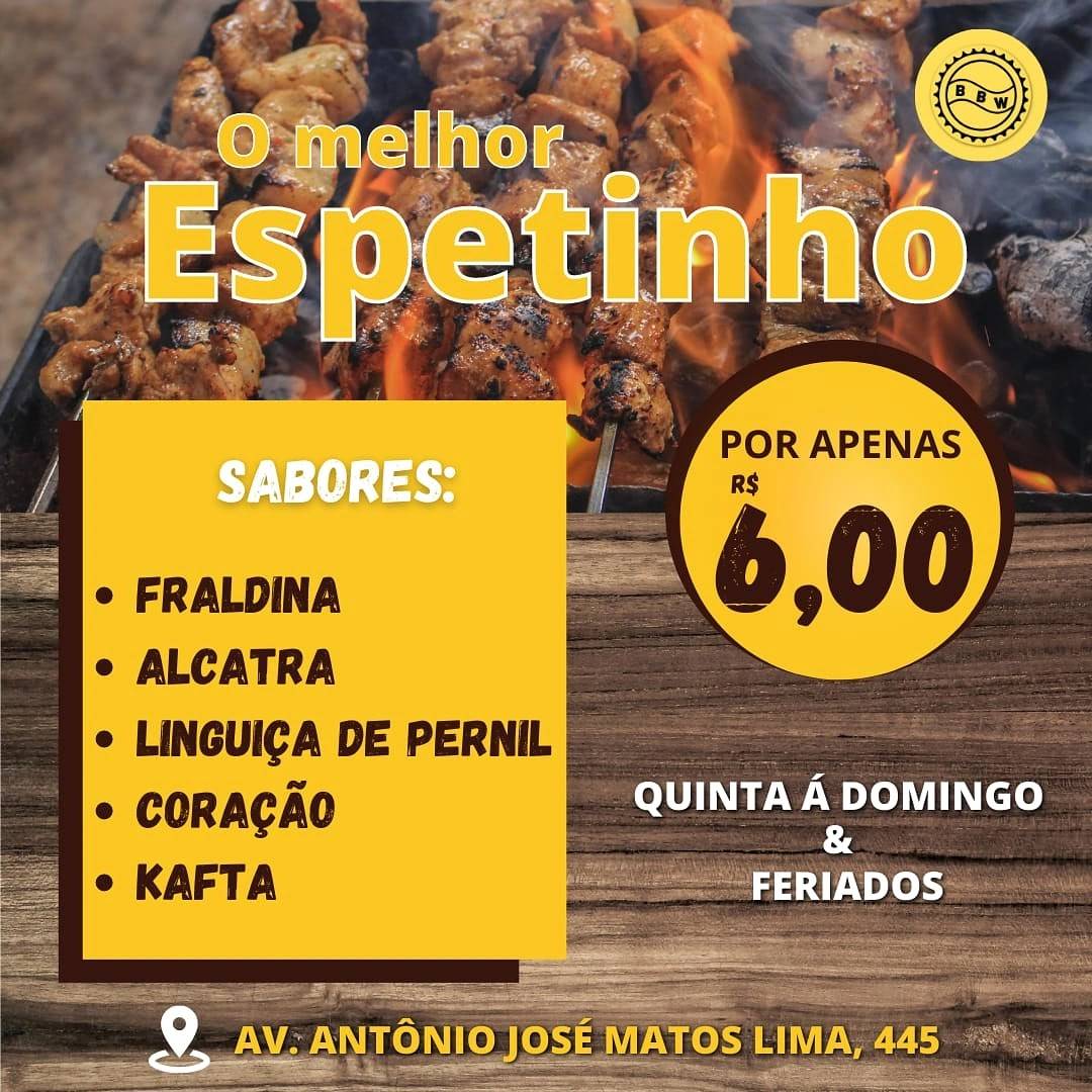 Bar e Bilhar Wilson cardápio