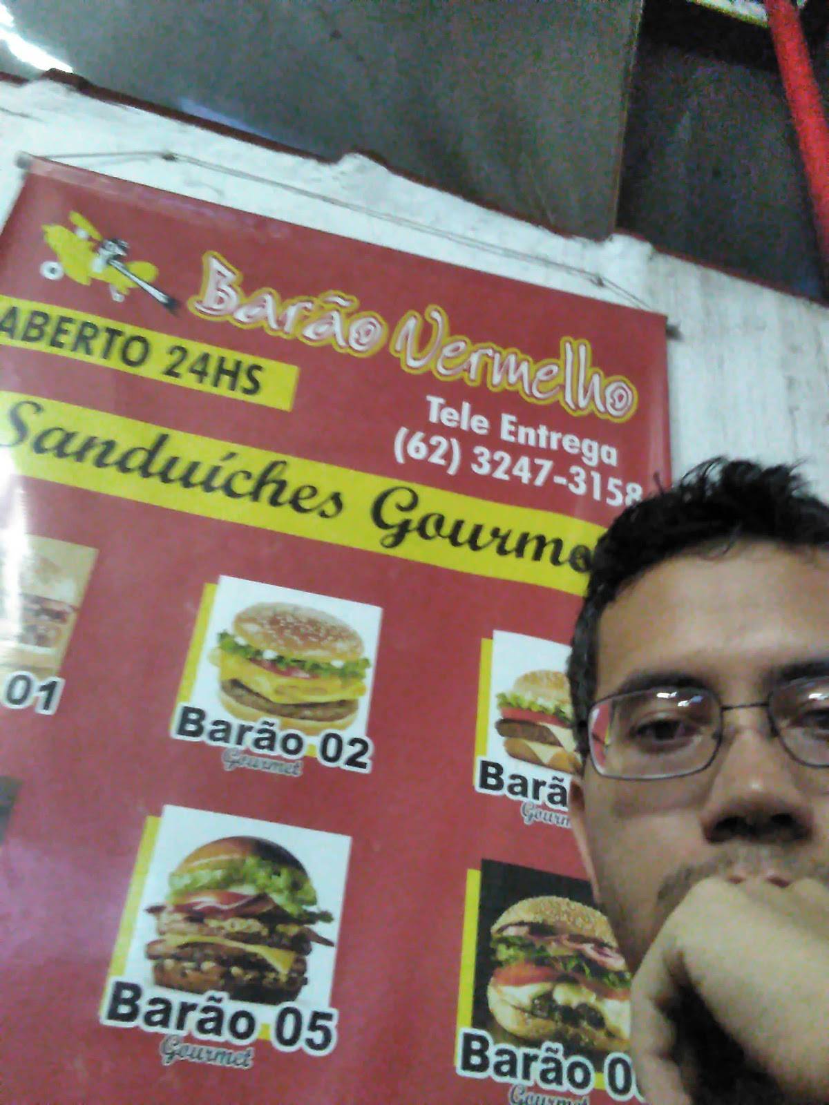 Barão Vermelho Sanduicheria cardápio