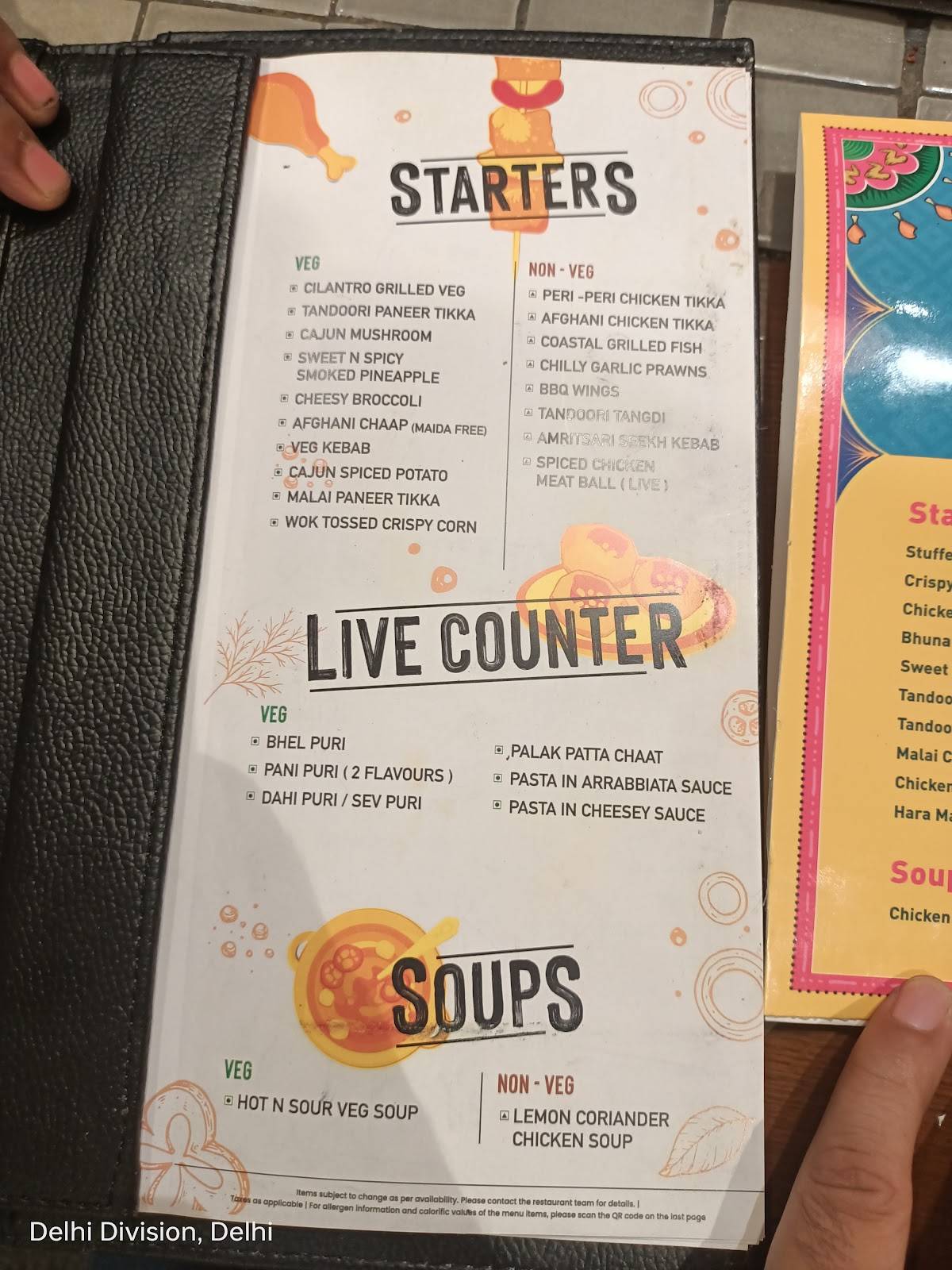 Barbeque Nation menu