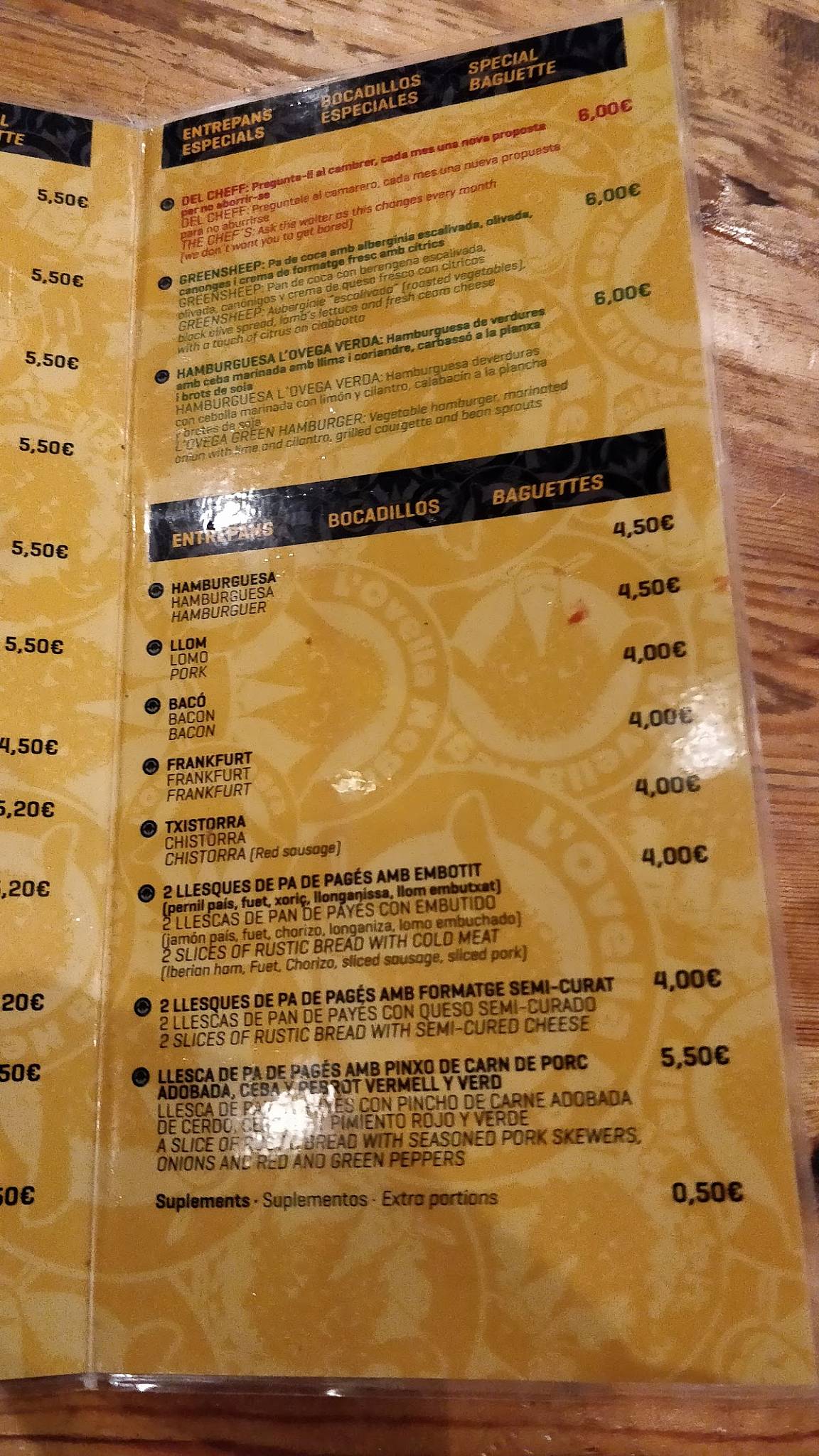 carta-del-pub-y-bar-l-ovella-negra-marina-barcelona