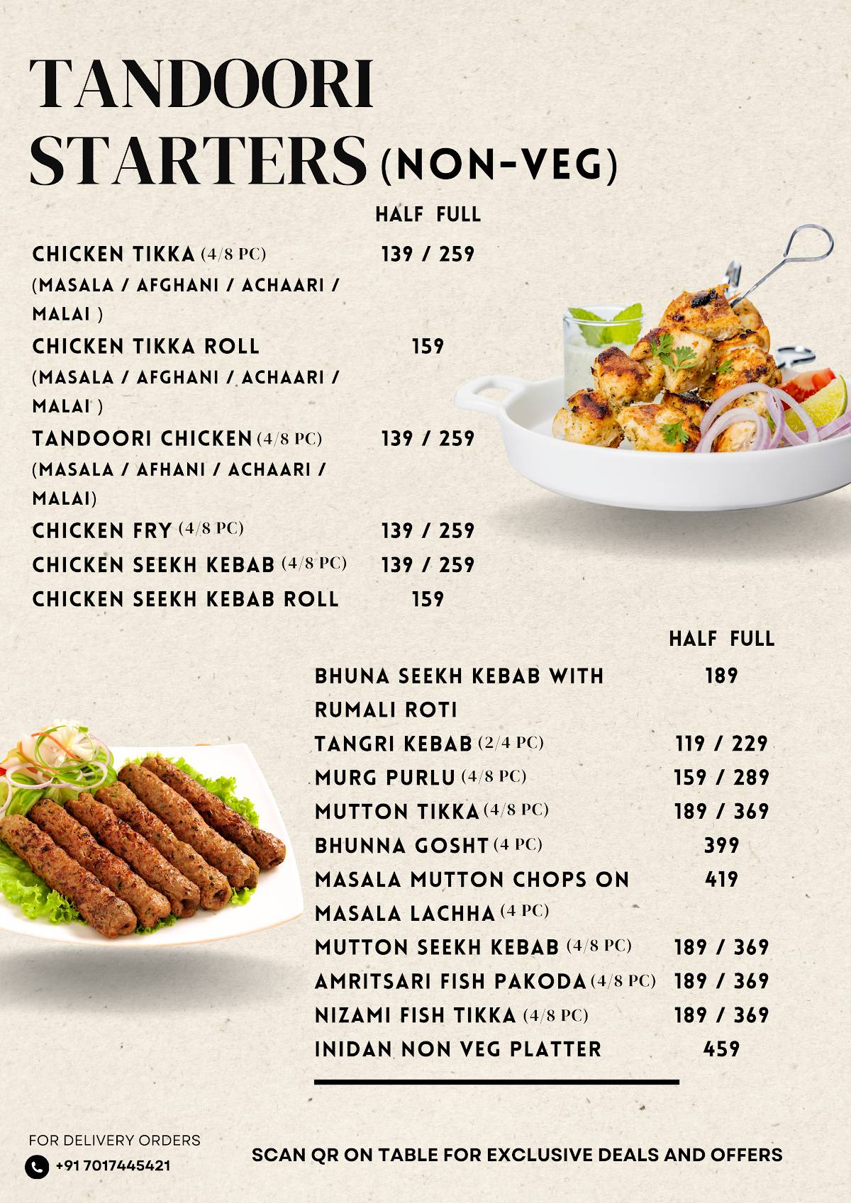 FLASHBACK (Cafe-Lounge-Eatery) menu