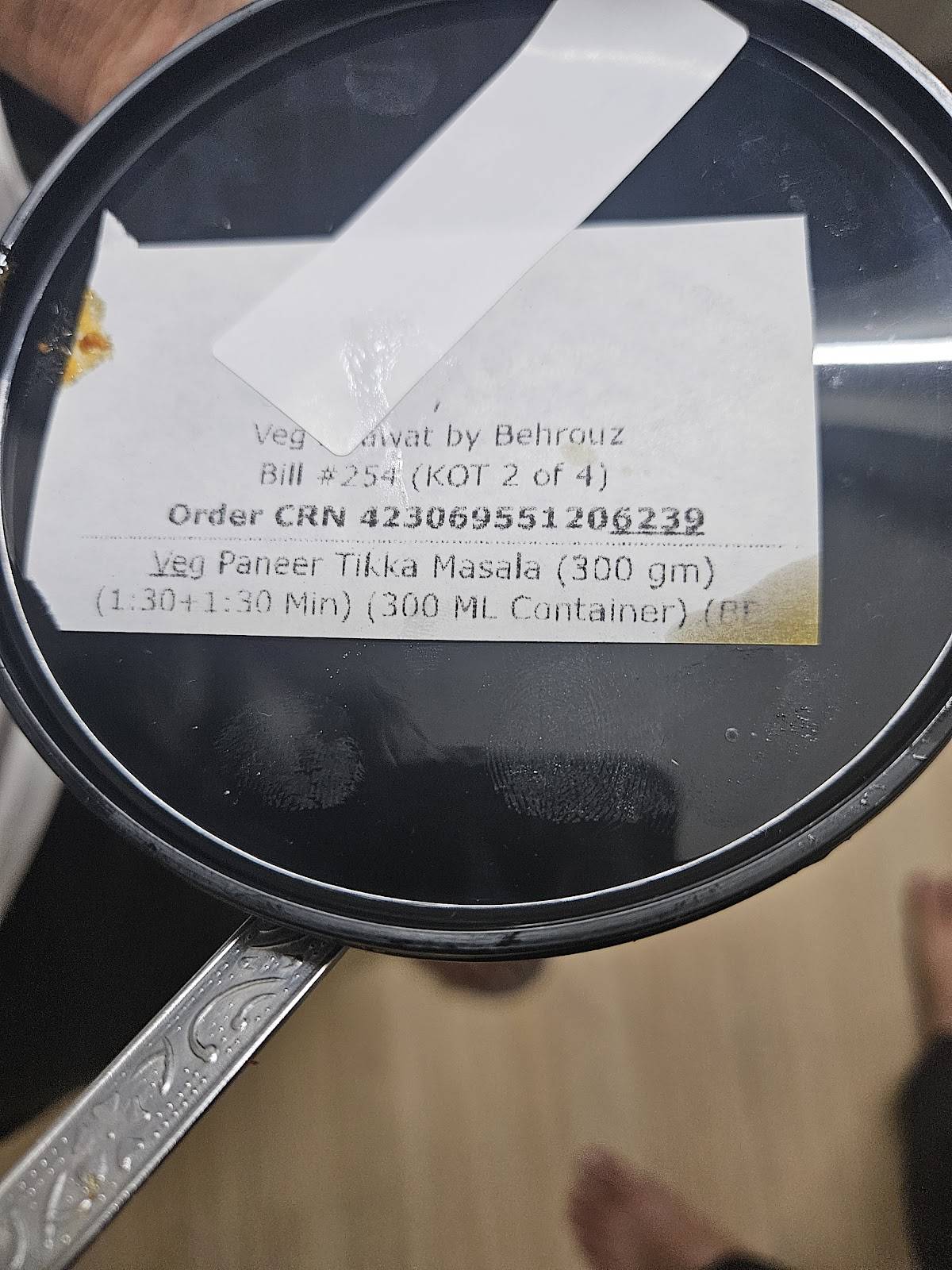 Behrouz Biryani Ashok Vihar menu