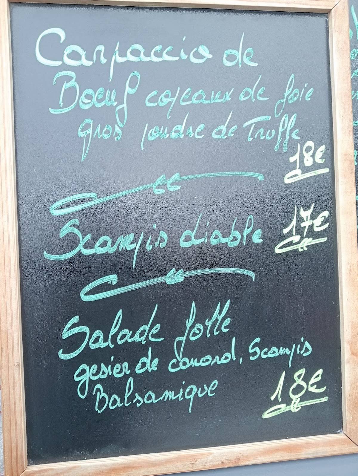 Menu de Belga l'est